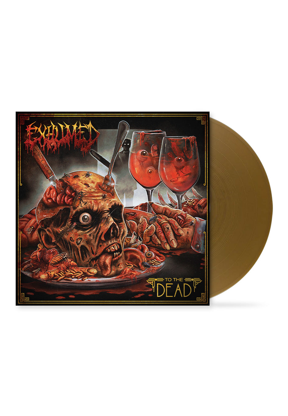 Exhumed - To The Dead Mustard - Colored Vinyl Outlet For Sale