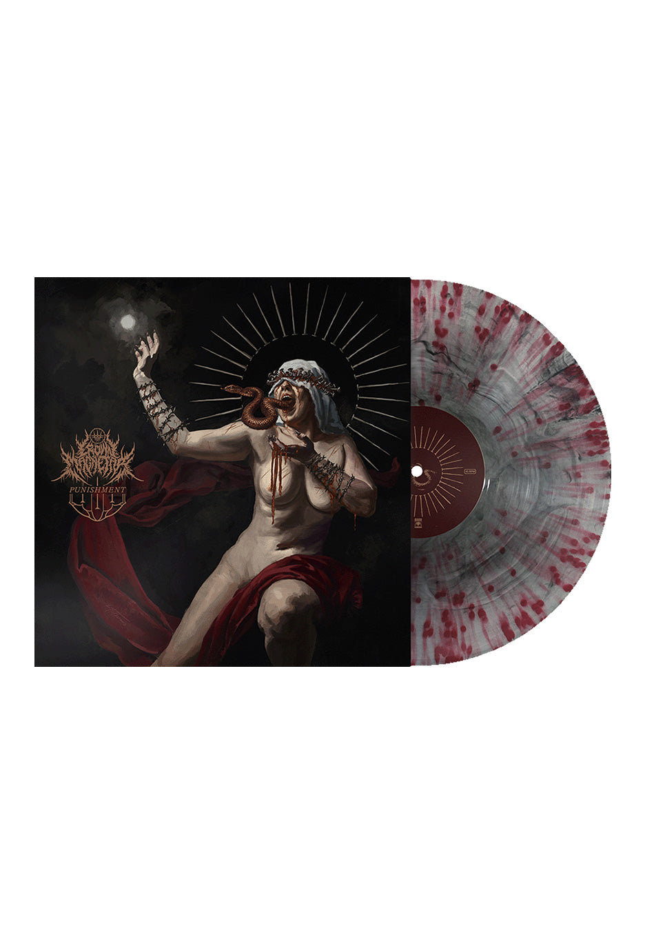 Crown Magnetar - Punishment Ltd. Red/Black/Clear - Splatter Vinyl Cheap Sale Low Pice