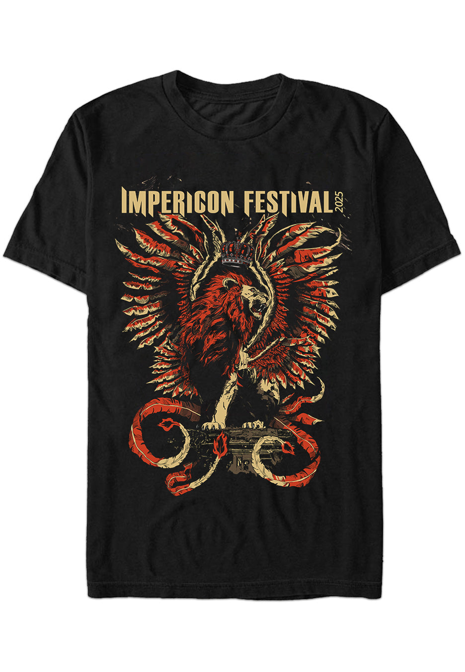 Impericon Festival Leipzig - 27/28.06.2025 20 Years Impericon Black Metal Logo Hoodie Baby Pink Deluxe - Special Ticket Cheap Sale Visit New