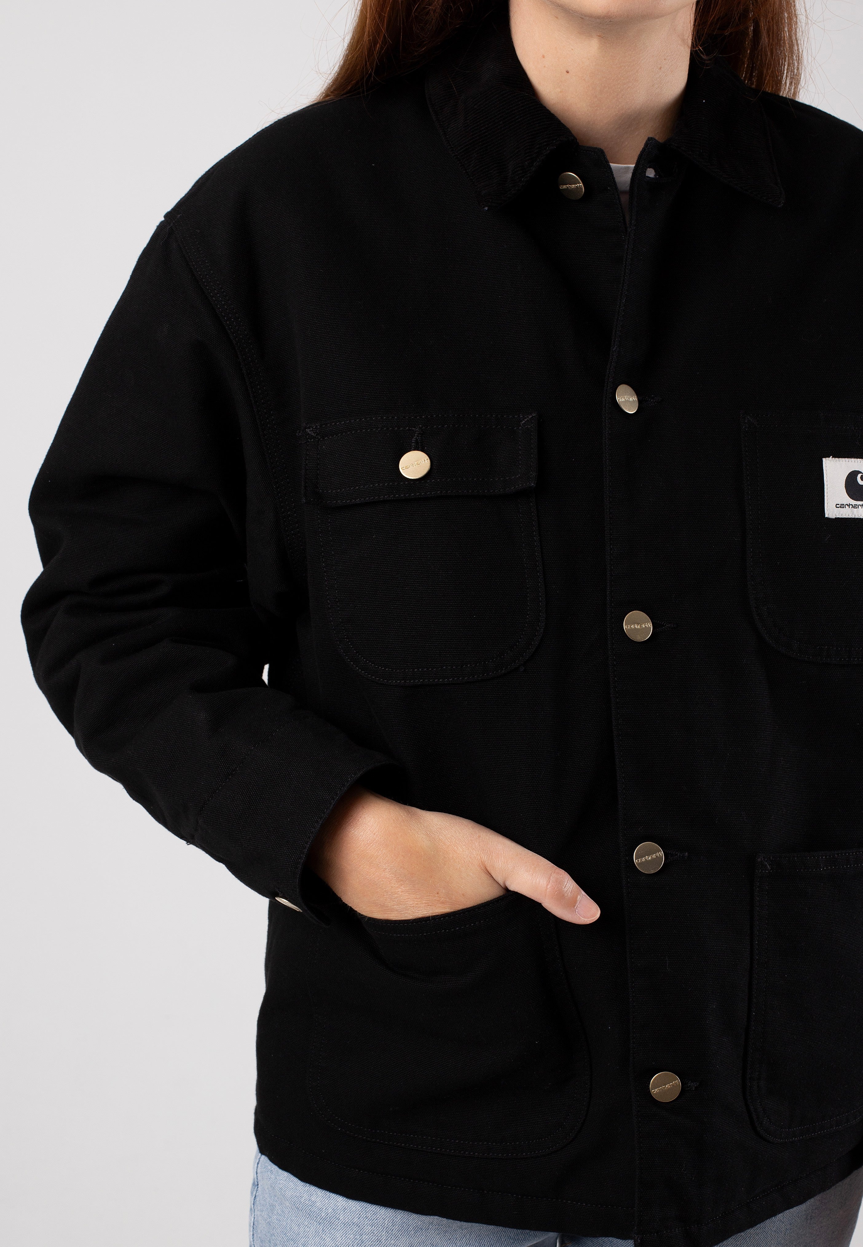 Carhartt WIP - W' Og Michigan Rinsed Black/Black - Jacket