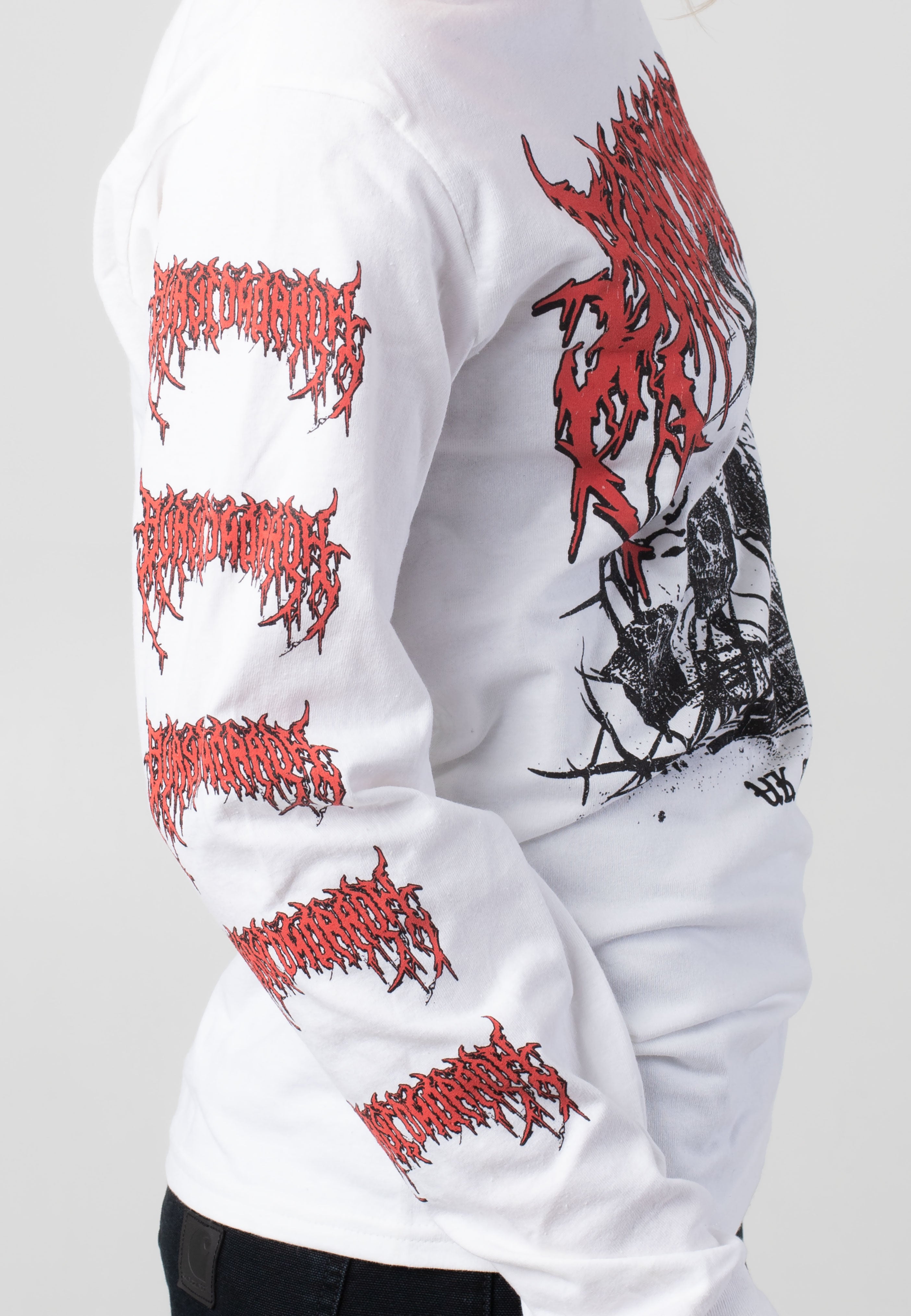 Bury Tomorrow - Gravestone White - Longsleeve Sale With Mastercard