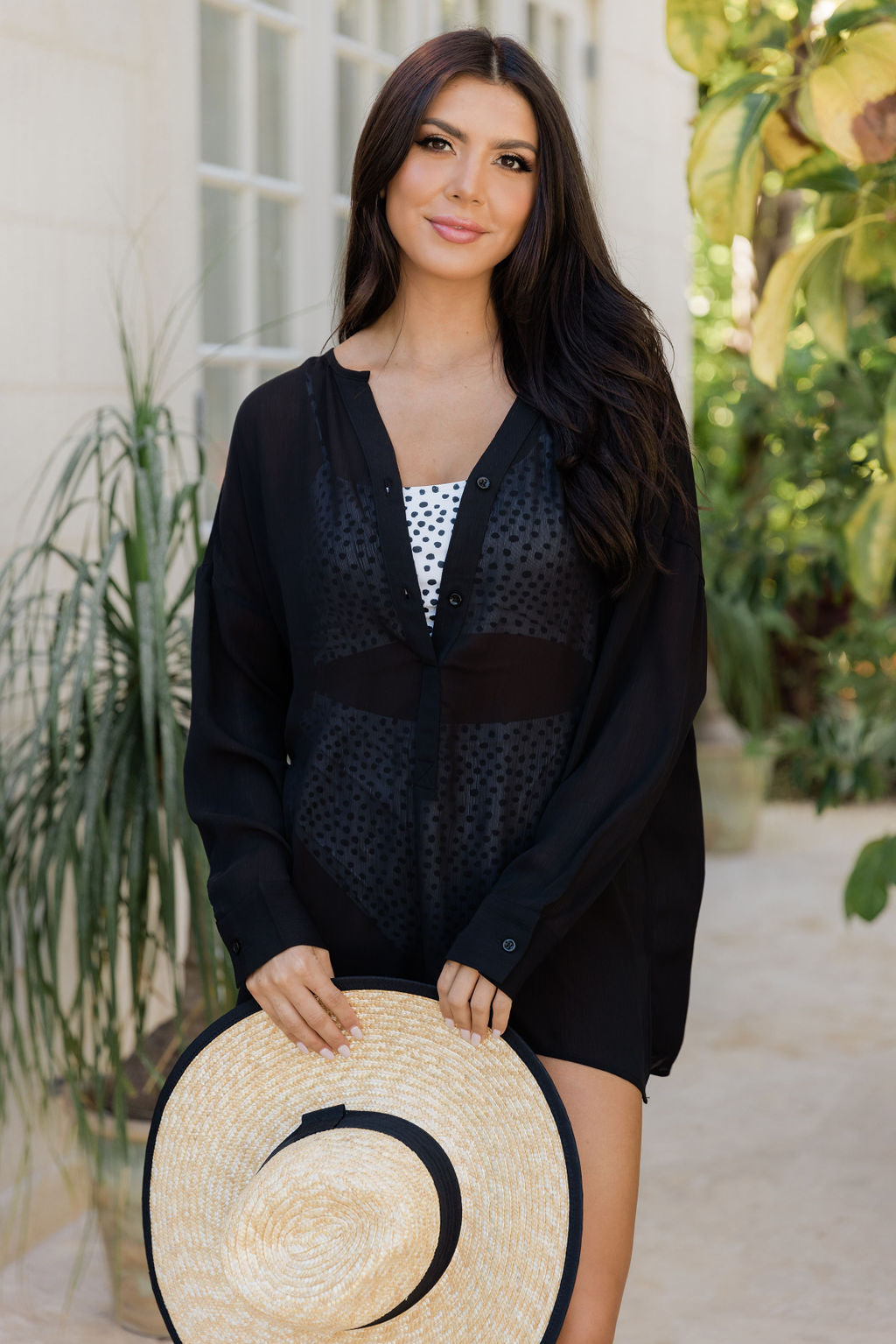 Along The Shore Black Swim Cover Up FINAL SALE Good Selling Cheap Pice