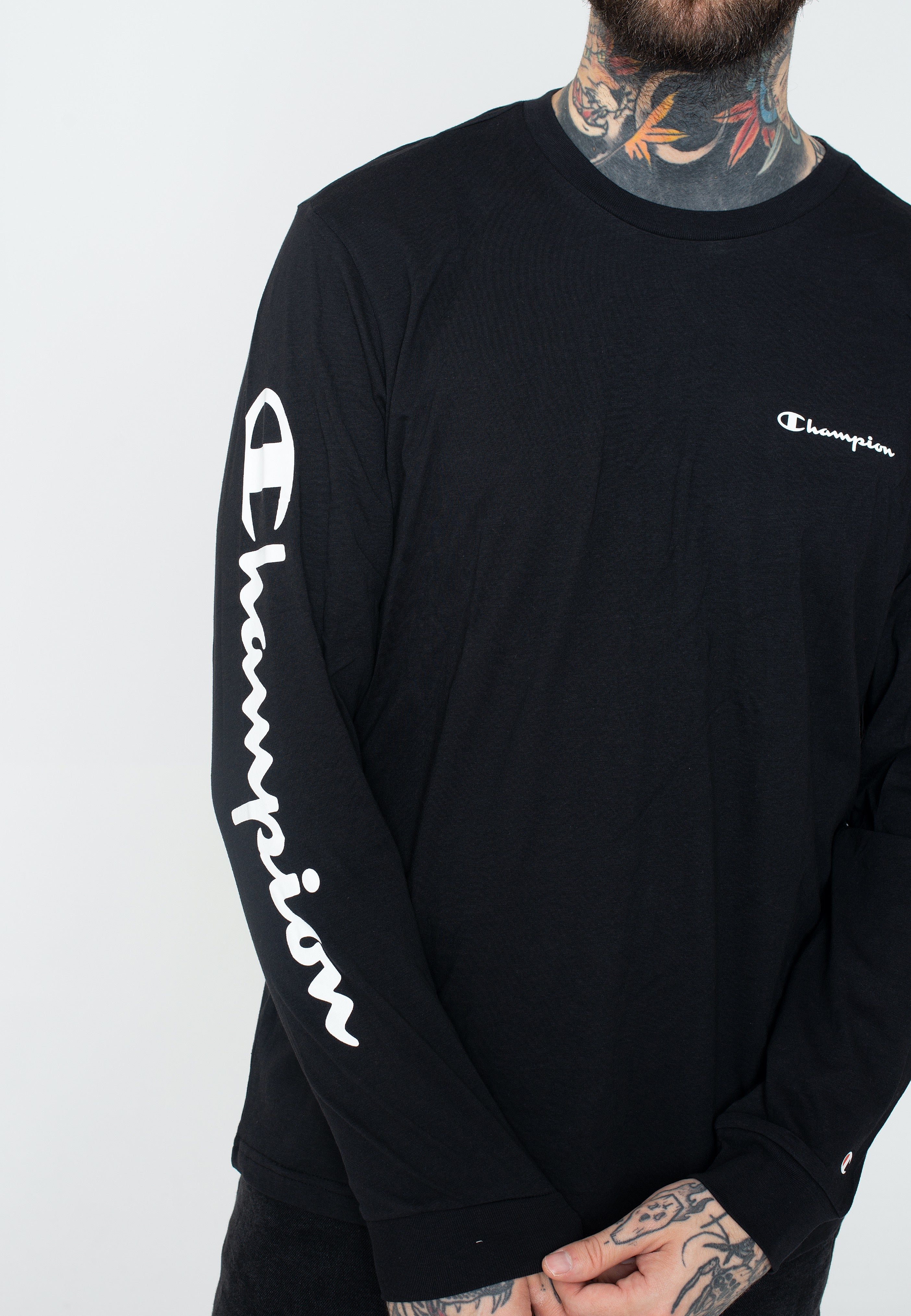 Champion - Crewneck Black Beauty - Longsleeve Discount Store