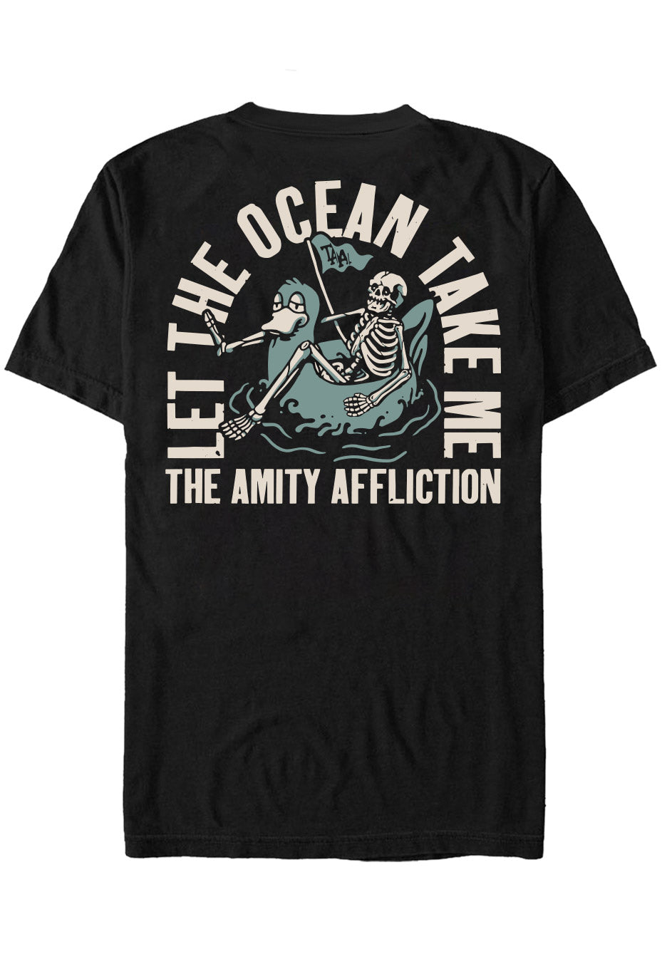 The Amity Affliction - Let The Ocean Take Me Floaty - T-Shirt Buy Cheap With Mastercard