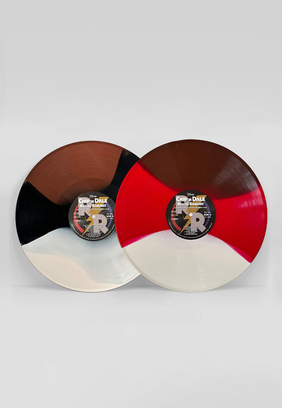 Chip 'n Dale Rescue Rangers - Chip 'n Dale Rescue Rangers Ltd. White/Red/Black Tri Color - Colored 2 Vinyl