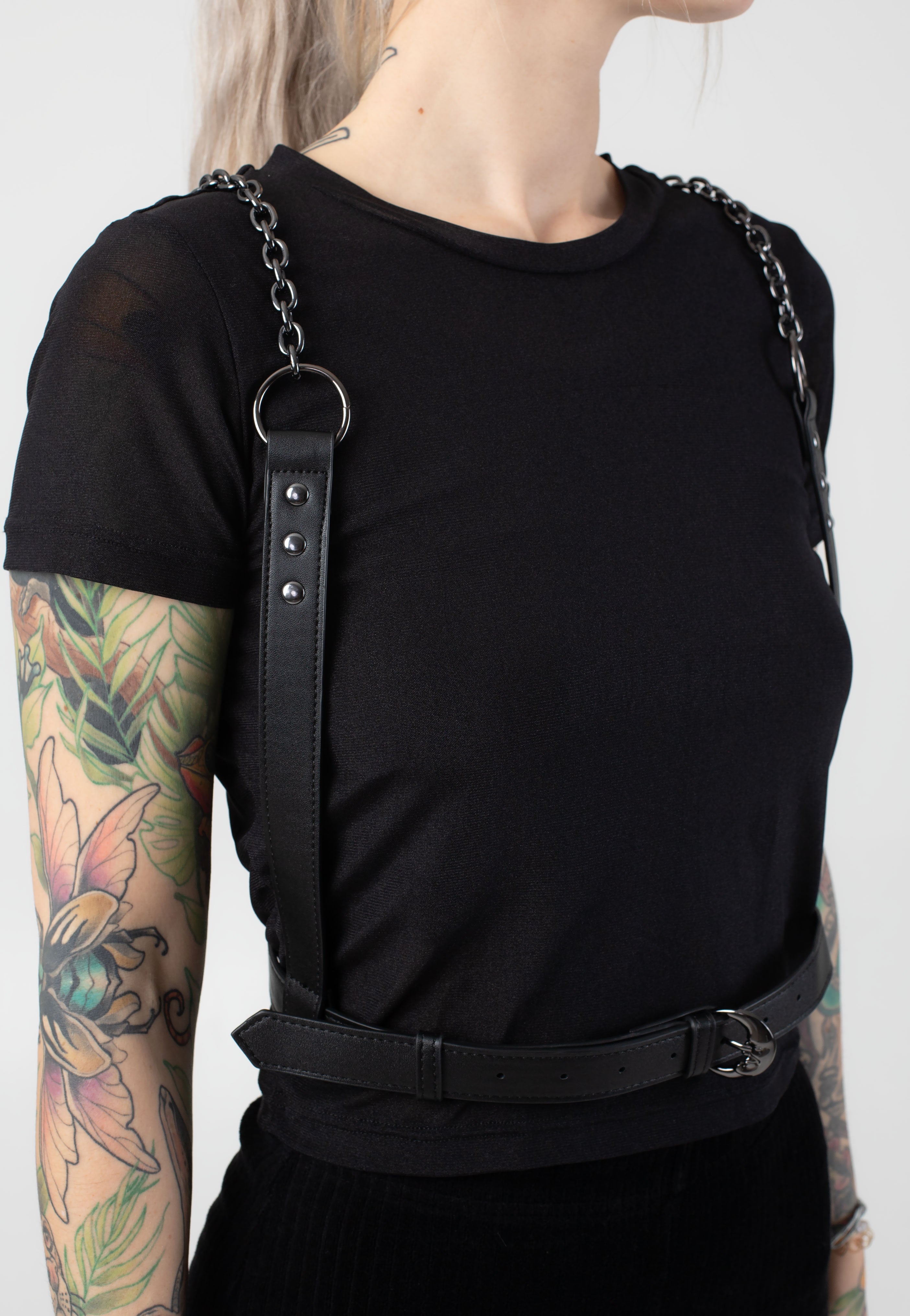 Killstar - City Of Moon Black - Harness Tumblr Cheap Online