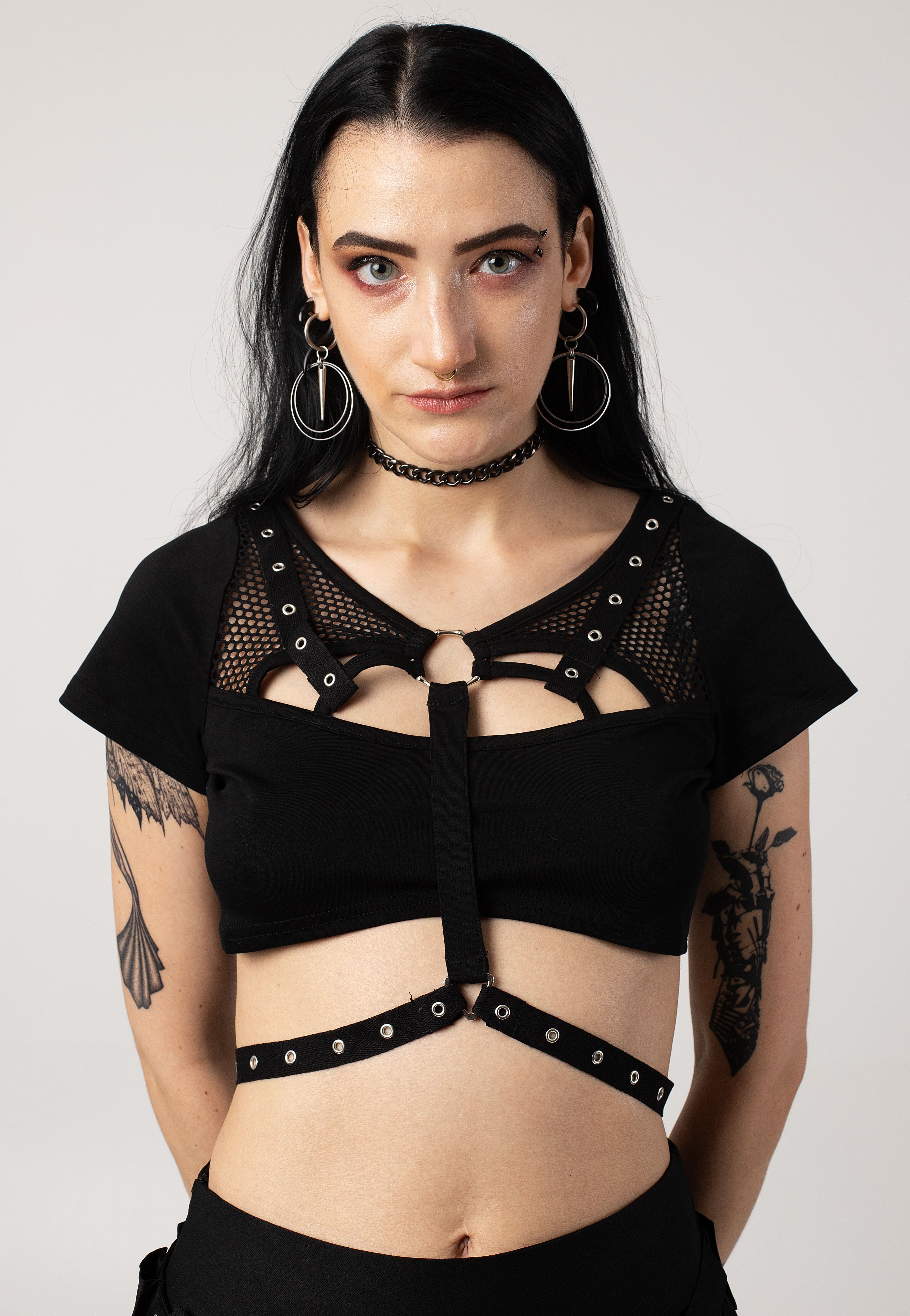 Dark In Love - Punk Rock Moto Crop Black - Top Cheap 2025 Newest