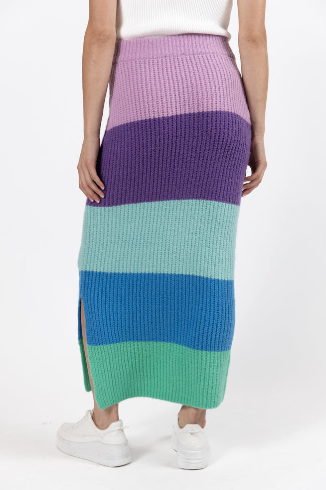 Coming Together Multi Color Striped Skirt FINAL SALE Buy Cheap Perfect