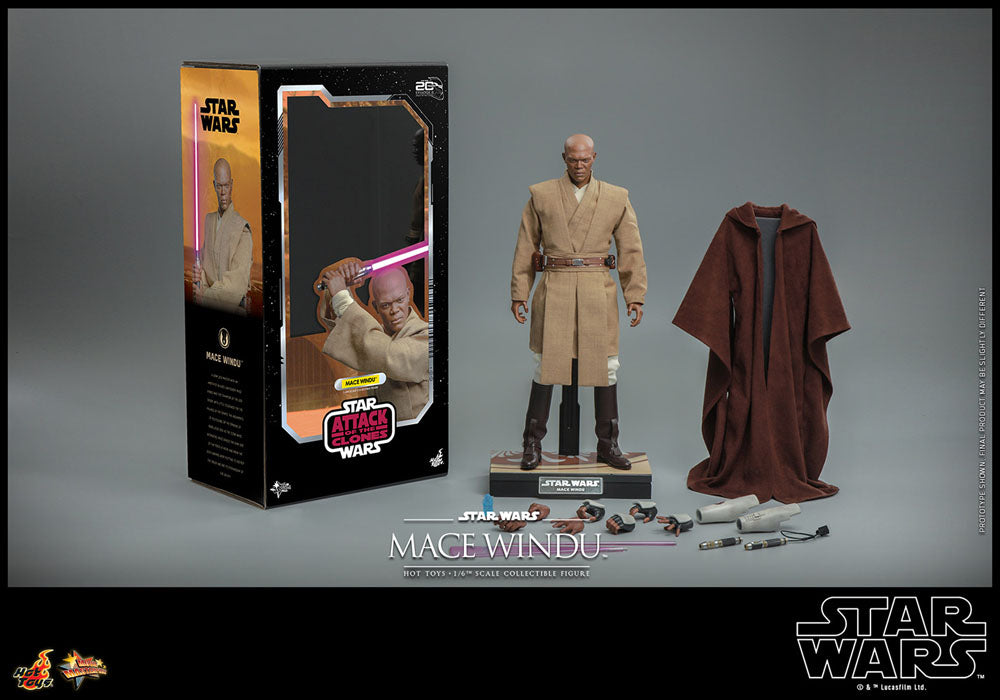 Star Wars - Star Wars: Episode II Mace Windu 1:6 - Action Figure Cheap Pice For Sale