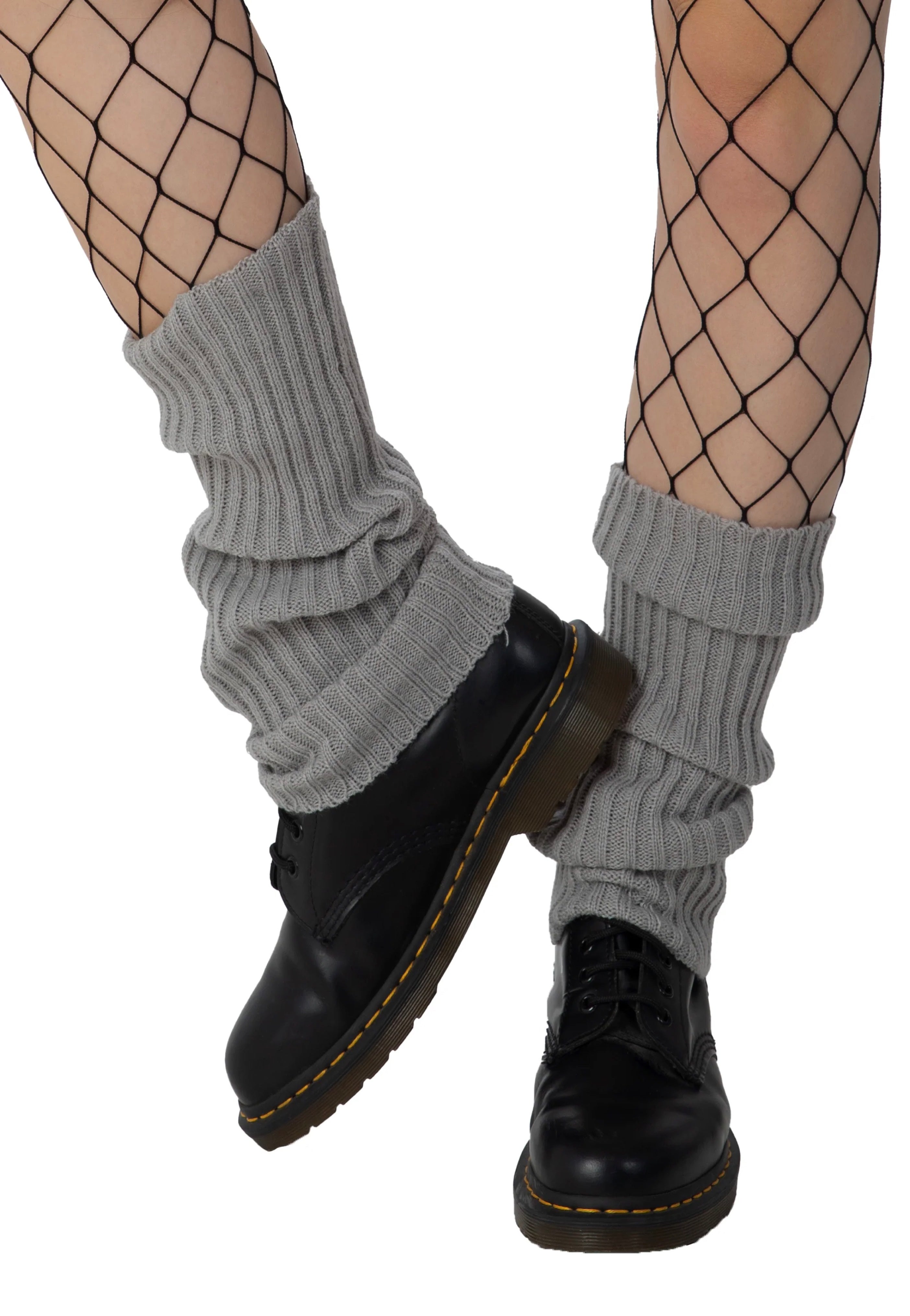 Pamela Mann - Ribbed Grey - Leg Warmers Buy Cheap Affordable