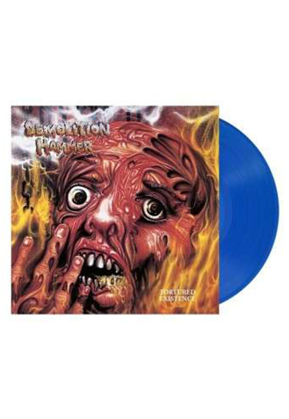 Demolition Hammer - Tortured Existence (Re-Issue 2023) Transparent Blue - Colored Vinyl Sast For Sale