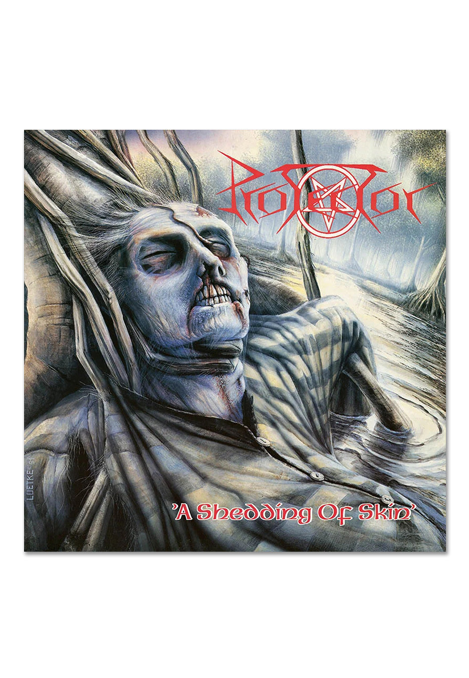 Protector - A Shedding Of Skin Ltd. Bone - Colored Vinyl Free Shipping Fake