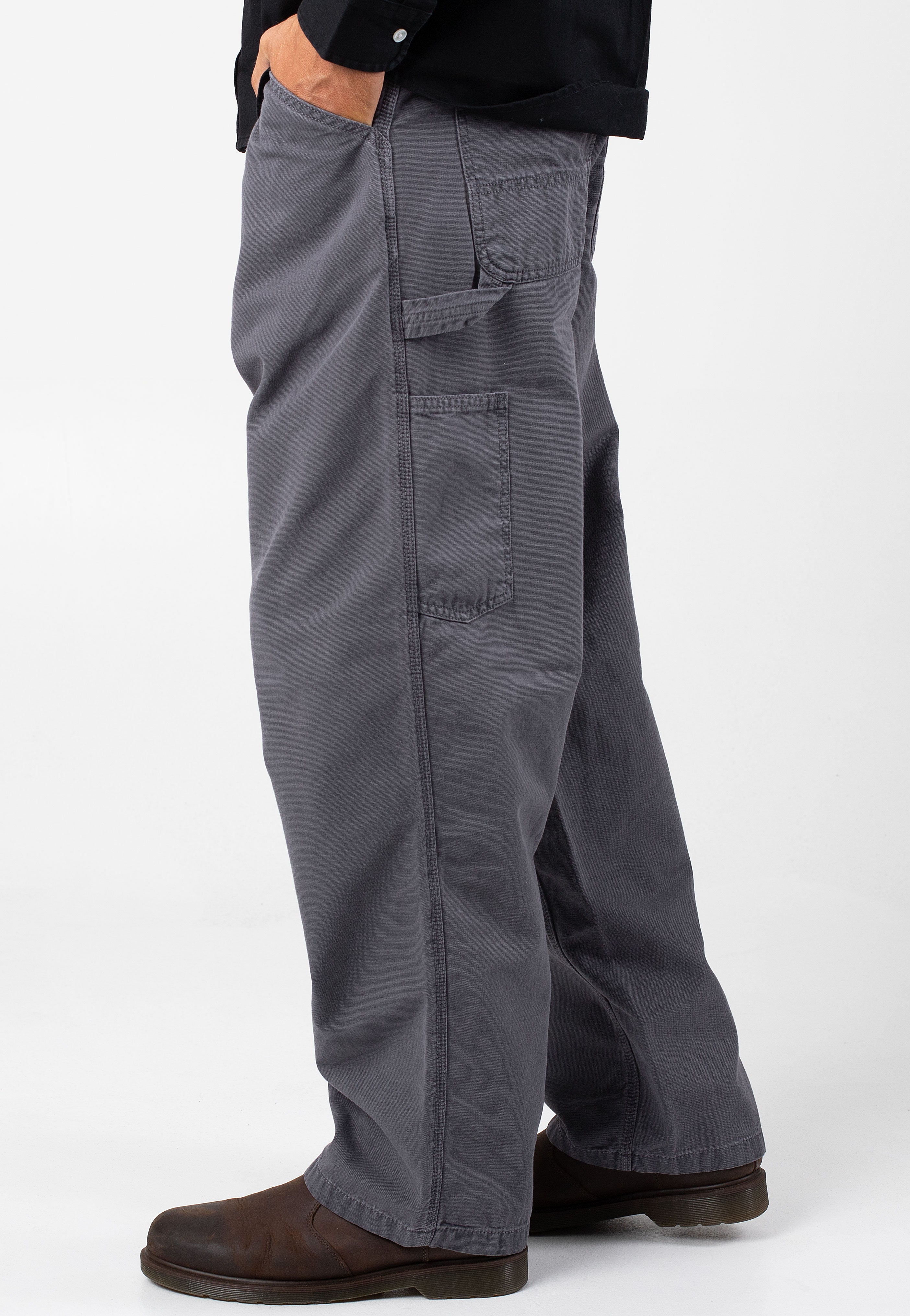 Carhartt WIP - Og Single Knee Stone Dyed Graphite - Pants Find Great Cheap Online