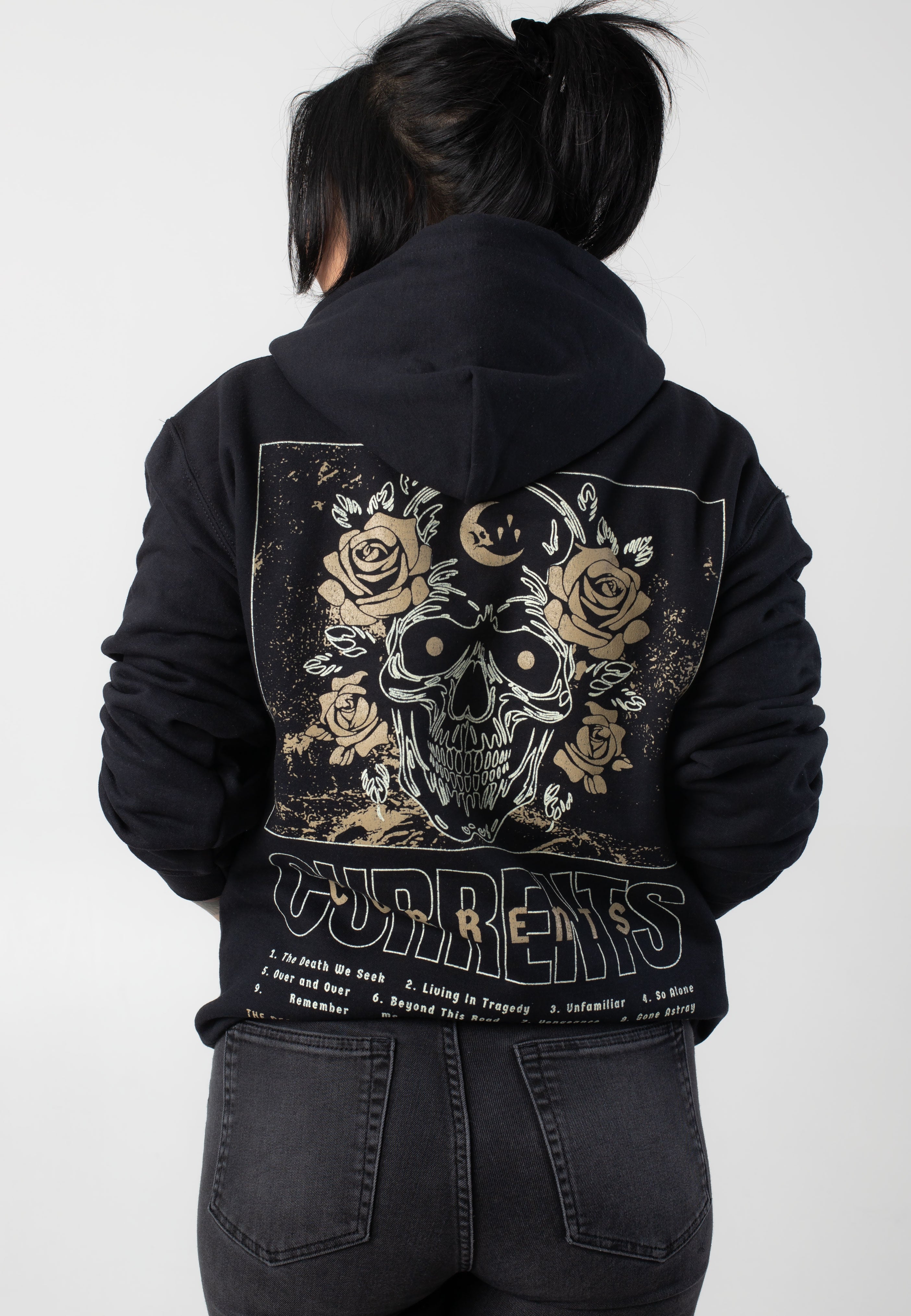 Currents - Skull & Rose - Hoodie Discount For Sale