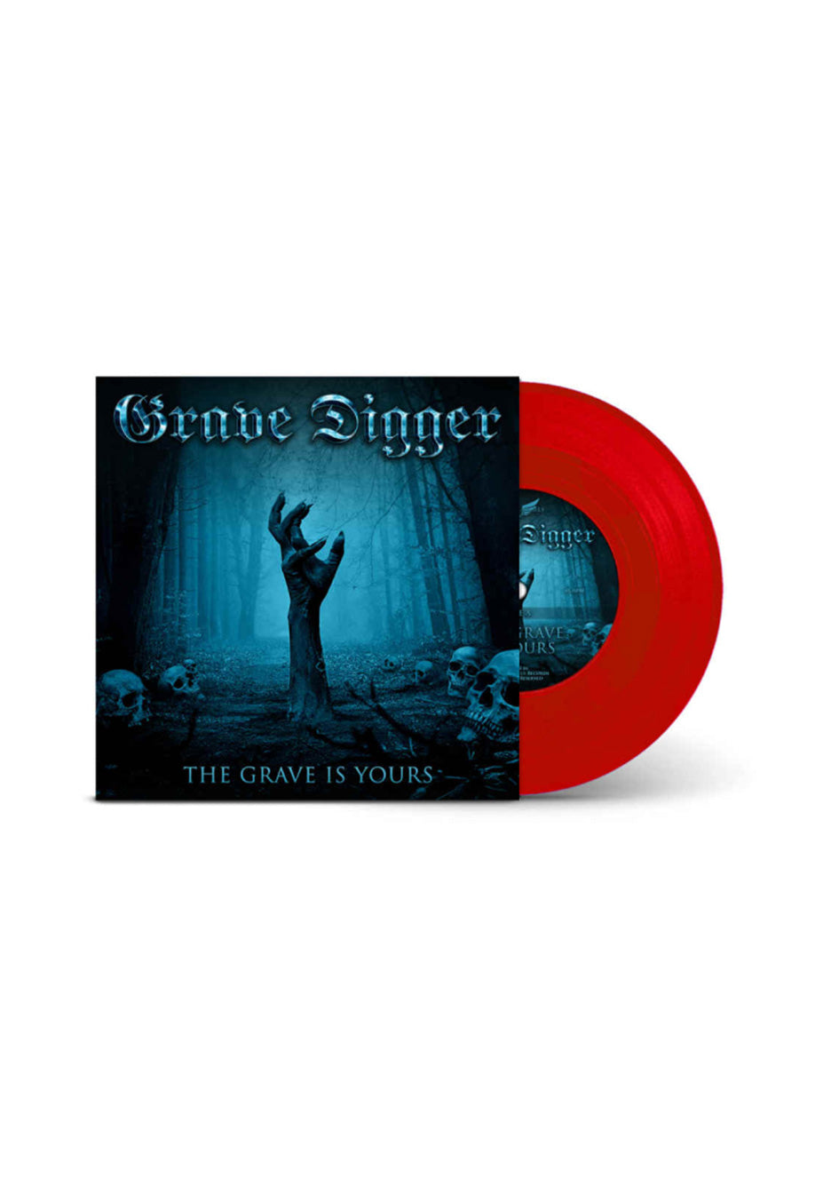 Grave Digger - The Grave Is Yours Ltd. Transparent Red - Colored 7 Inch 2025 Unisex Online