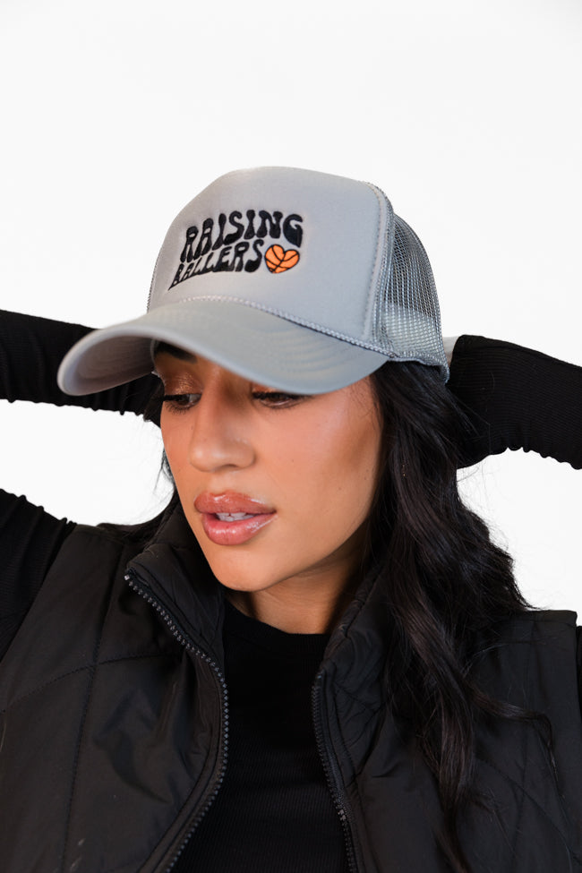 Raising Ballers Light Grey Trucker Hat Buy Cheap Low Cost