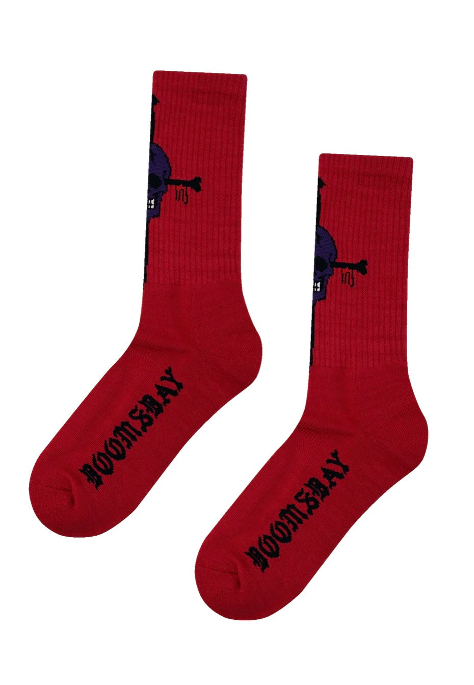 Doomsday Society - Bloody Red - Socks Cheap Sale Get Authentic