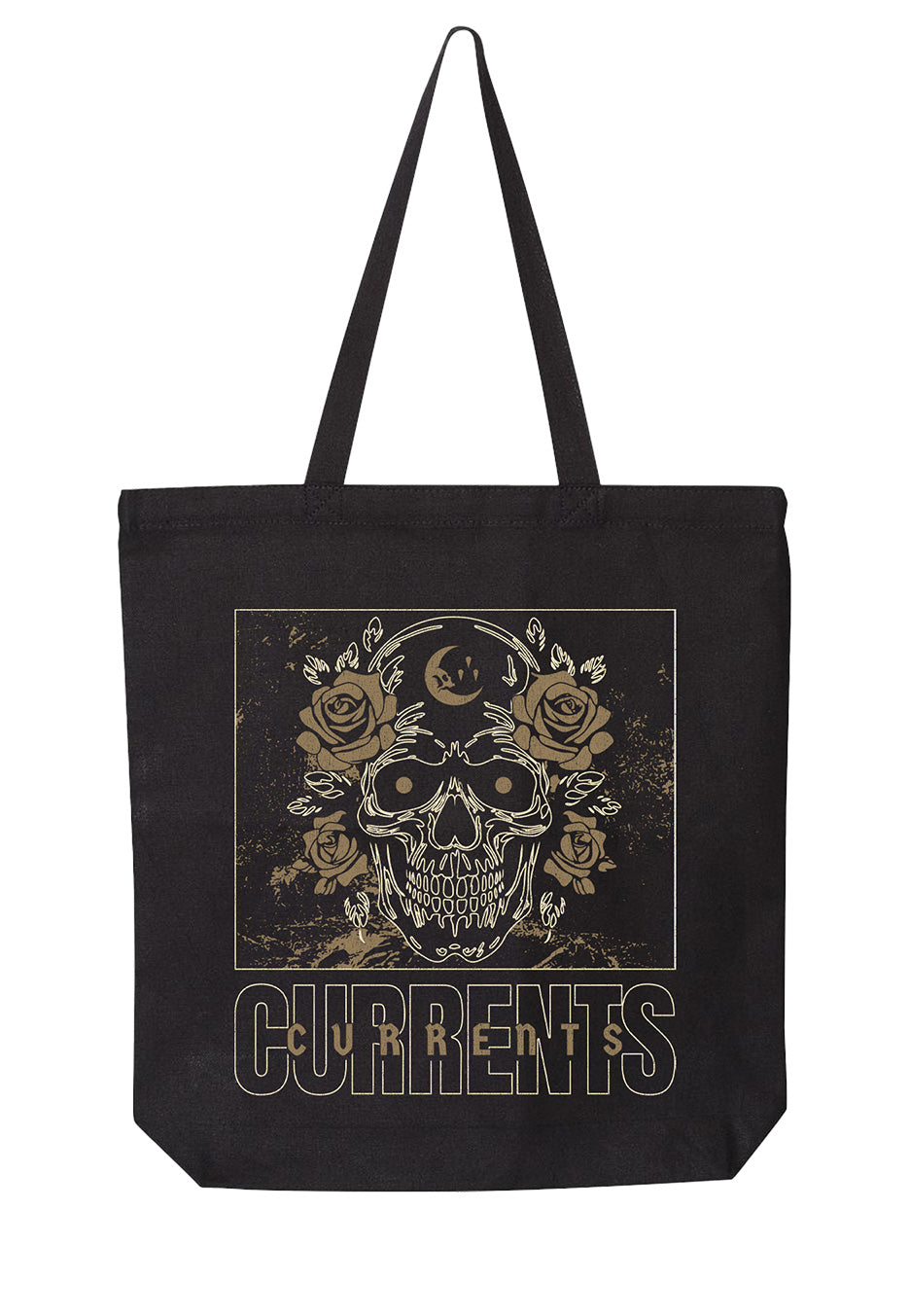 Currents - Skull & Rose - Tote Bag Buy Cheap Pay With Paypal