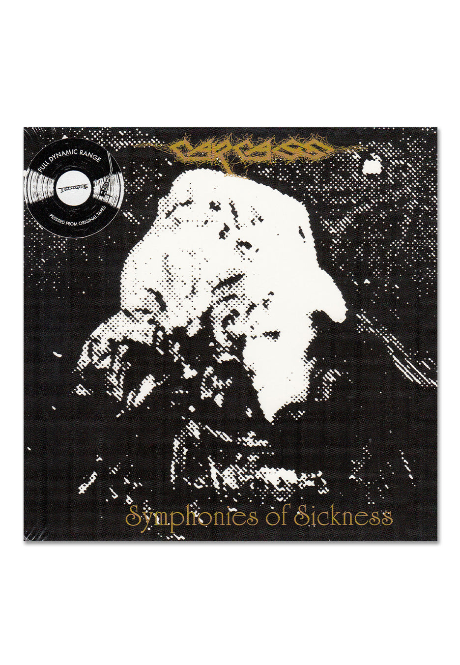 Carcass - Symphonies Of Sickness Ltd. Black/White Merge - Colored Vinyl Clearance 2025 Unisex