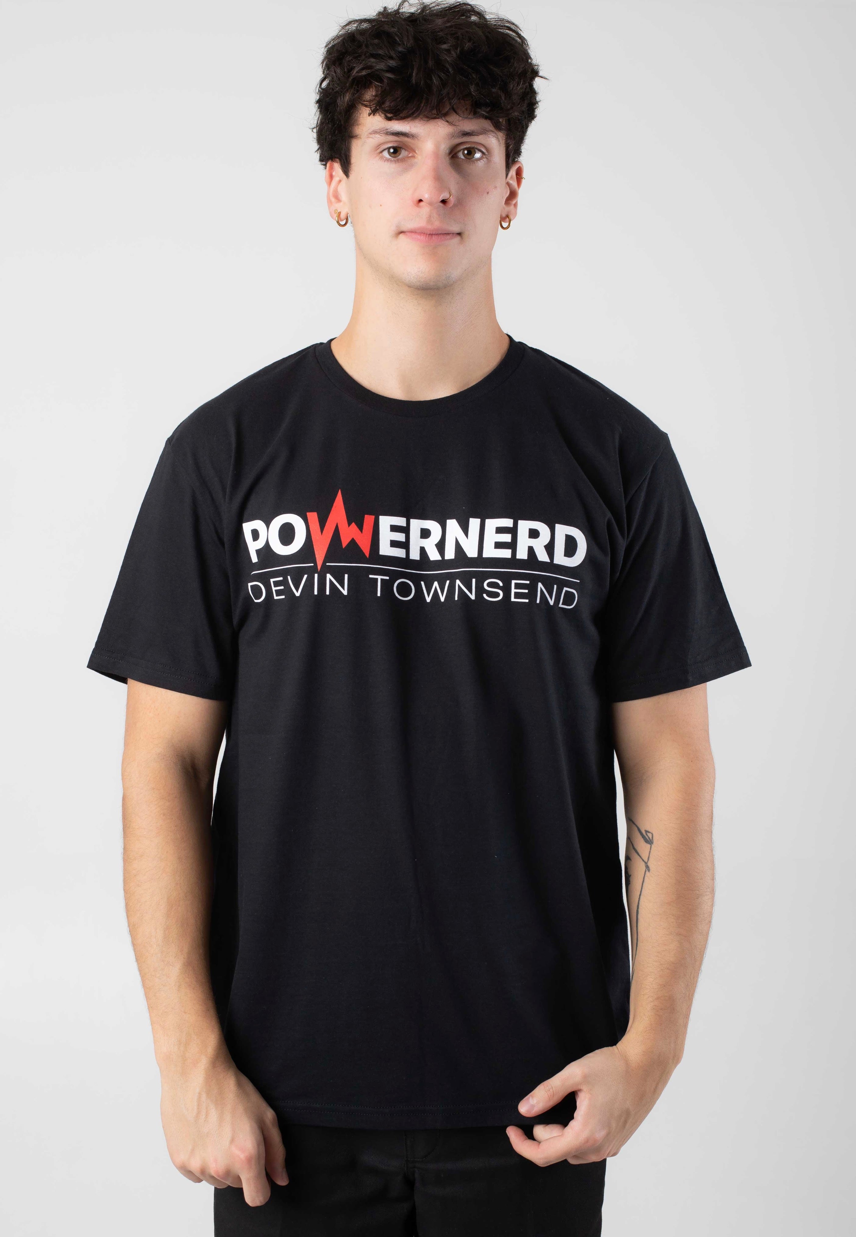 Devin Townsend - Powernerd Logo - T-Shirt Sale Geniue Stockist