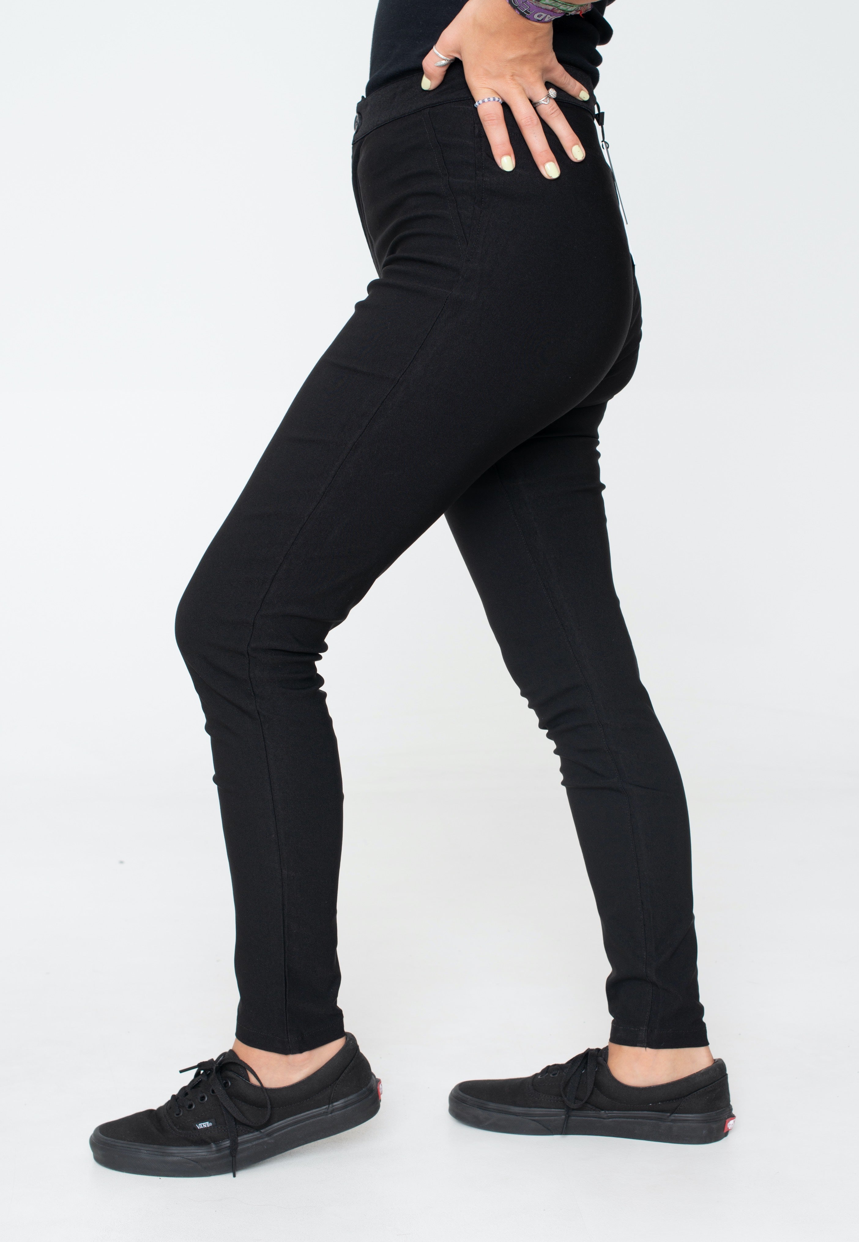 Noisy May - Soline Black - Pants Free Shipping Low Cost