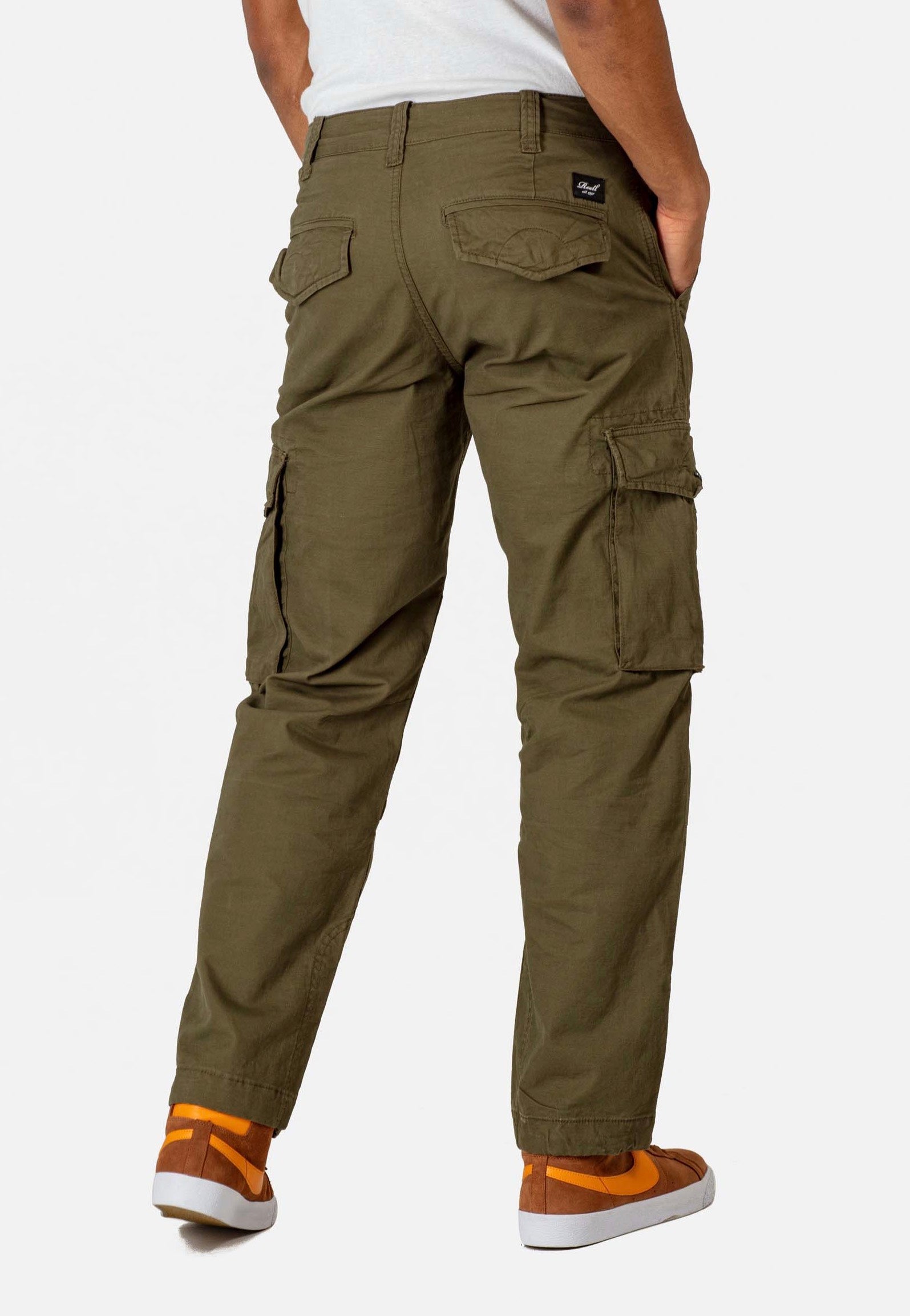 REELL - Flex Cargo Clay Olive - Pants With Paypal Cheap Pice