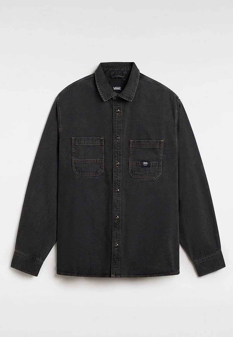 Vans - Stevens Pavement Washed Black - Shirt Discount Latest