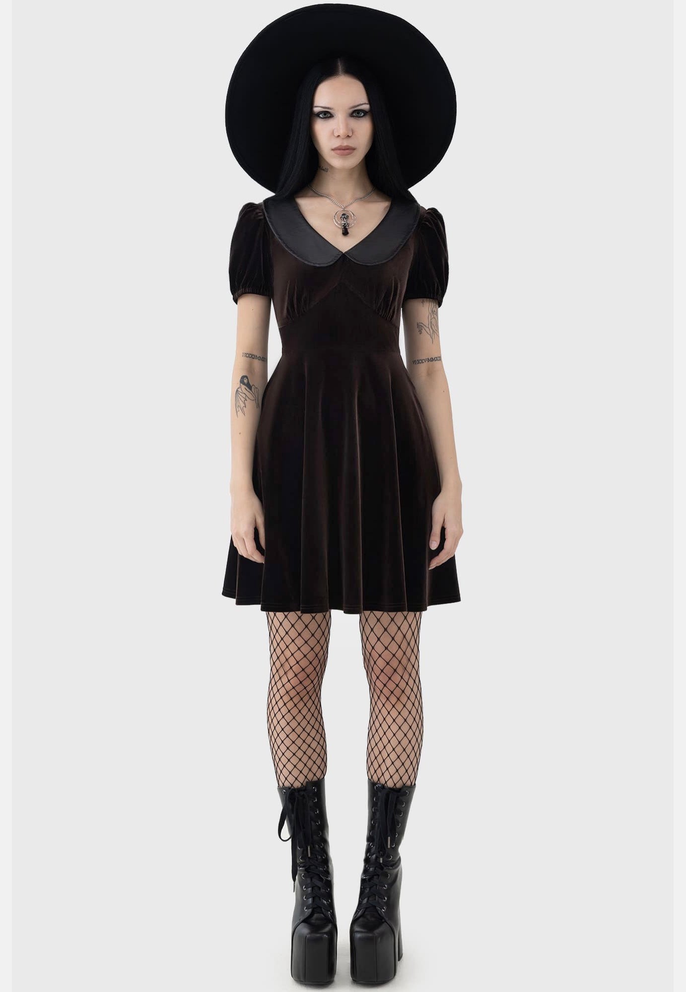 Killstar - Weblea Sepia - Dress Sale Top Quality