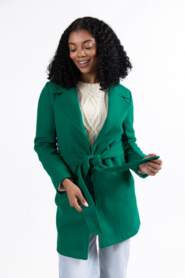 Mistletoe Moment Green Coat FINAL SALE Deals Cheap Online