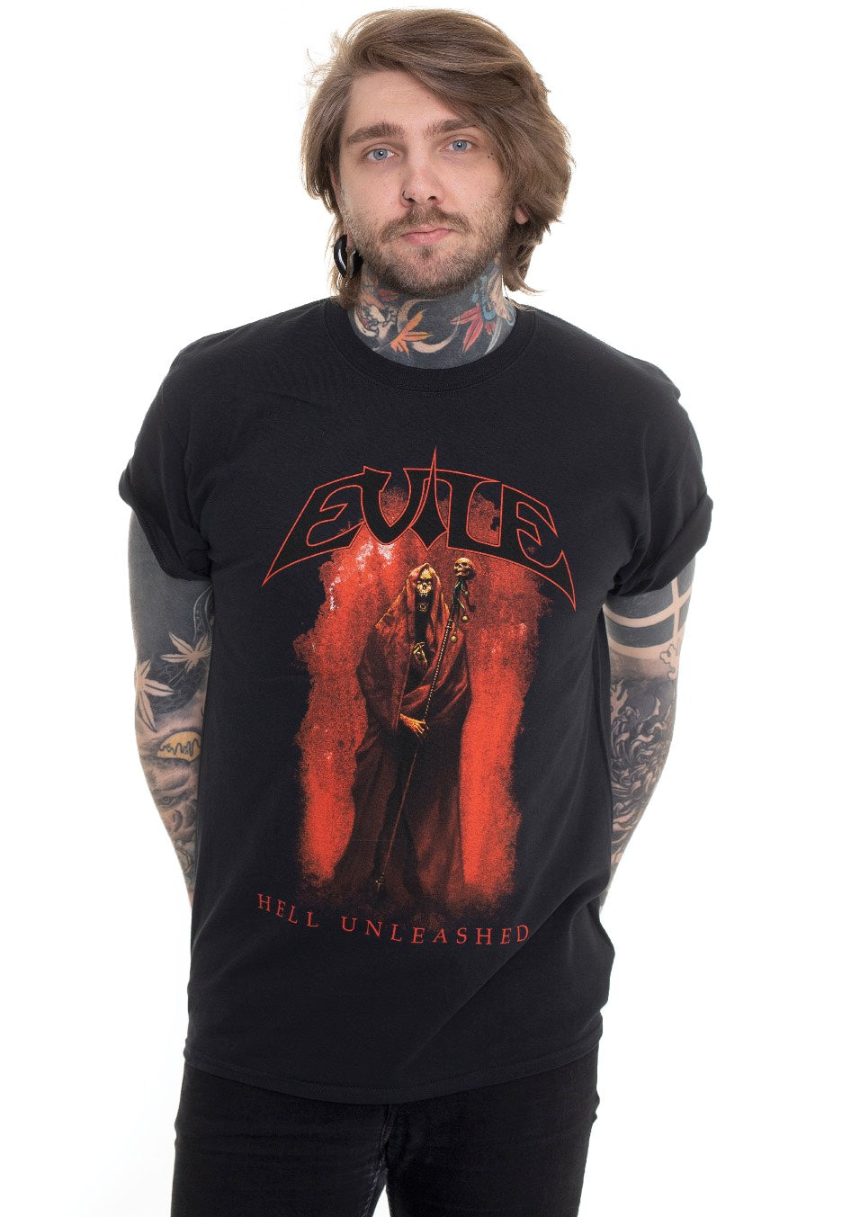 Evile - Hell Unleashed - T-Shirt Fashionable