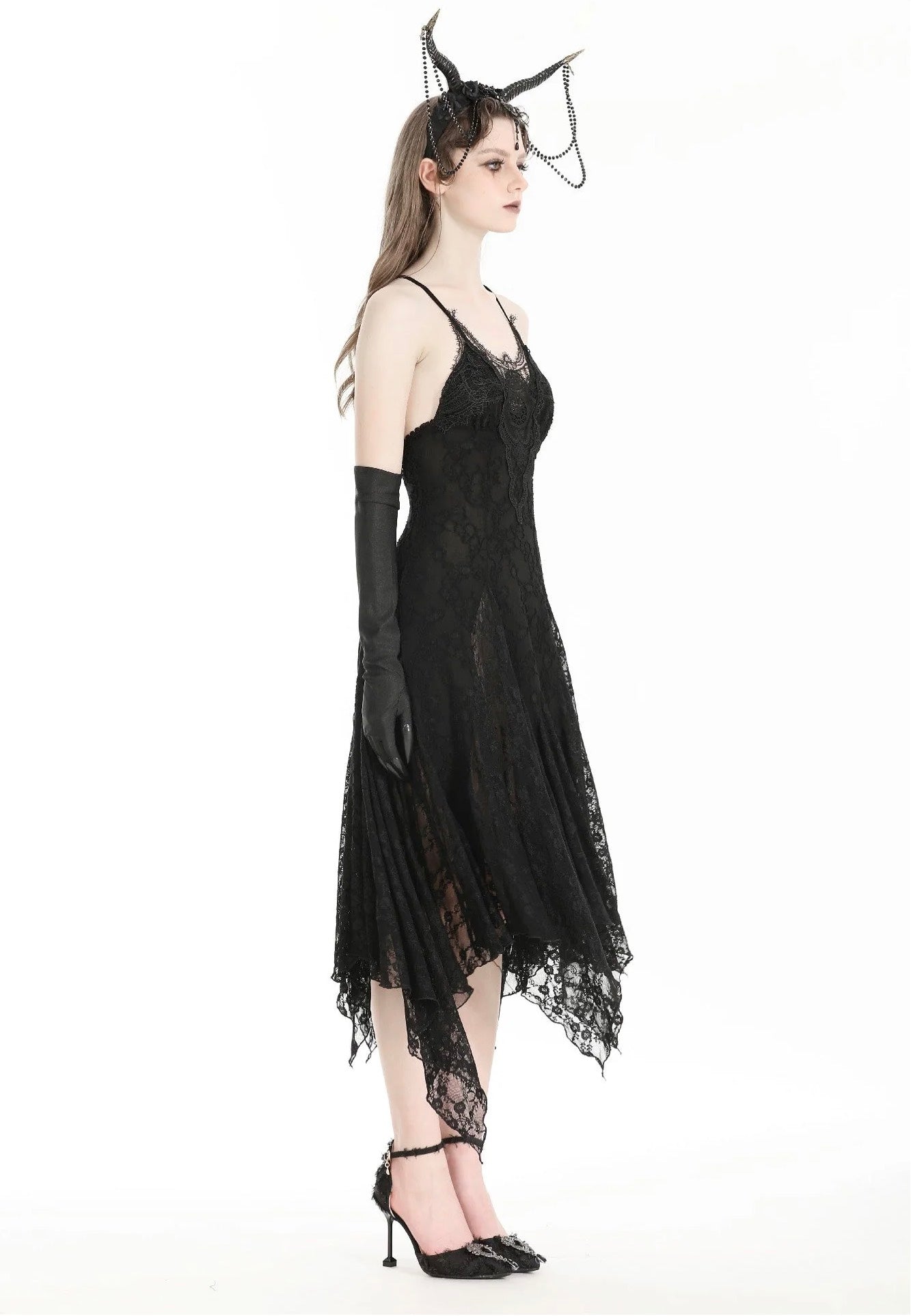 Dark In Love - Gothic Ghostly Mysterious Black - Dress Discount Cost