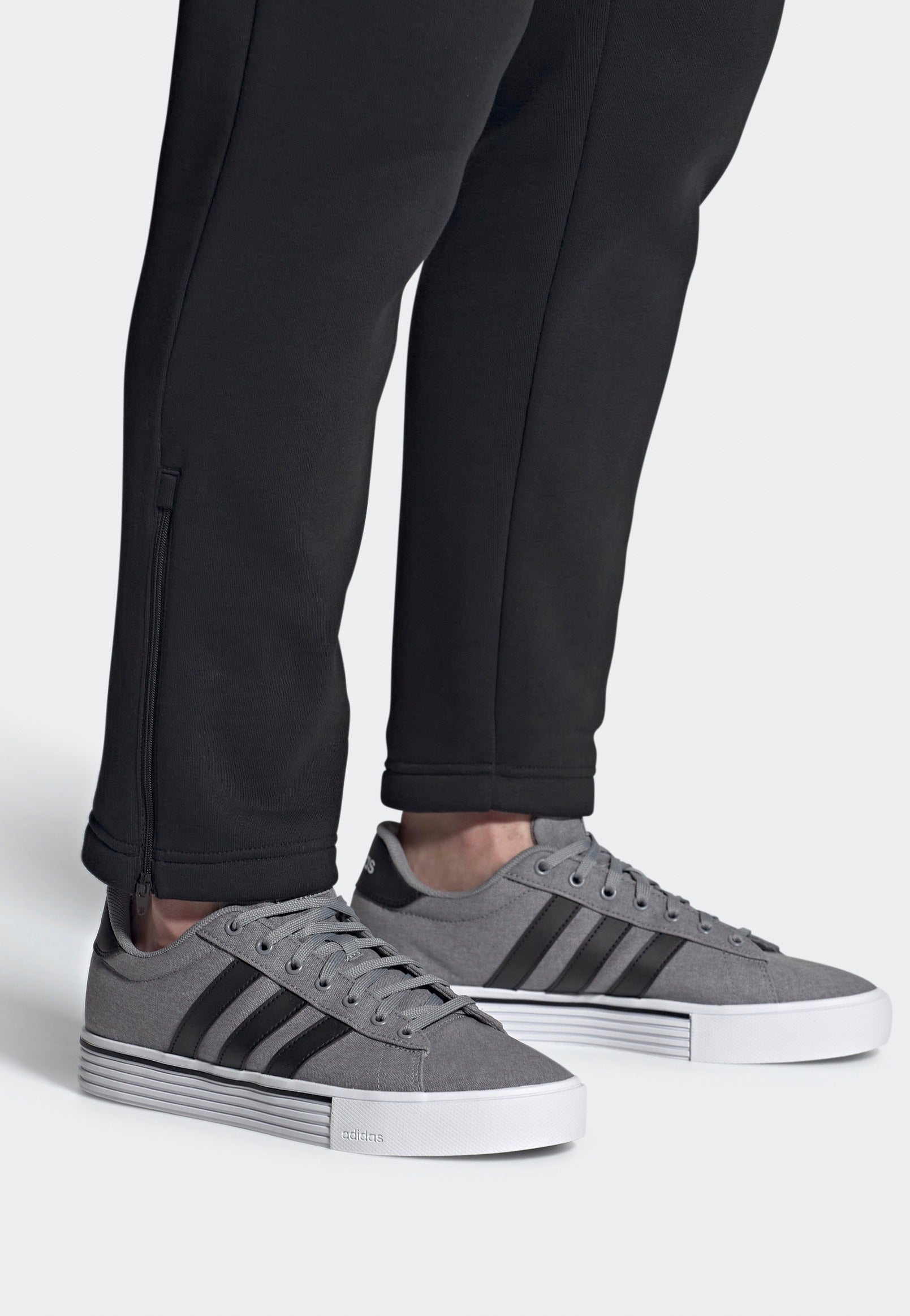 Adidas - Daily 4.0 Grey/Cblack/Ftwwht - Shoes Cheap Hot Sale