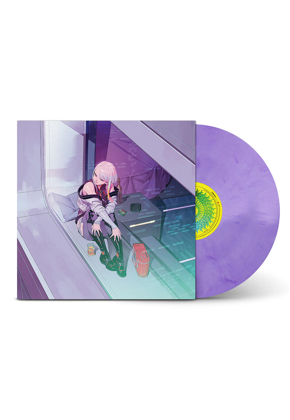 Cyberpunk: Edgerunners - Cyberpunk: Edgerunners OST (Akira Yamaoka/Marcin Przybylowicz) Purple - Marbled Vinyl Cheap Sale Low Pice Fee Shipping