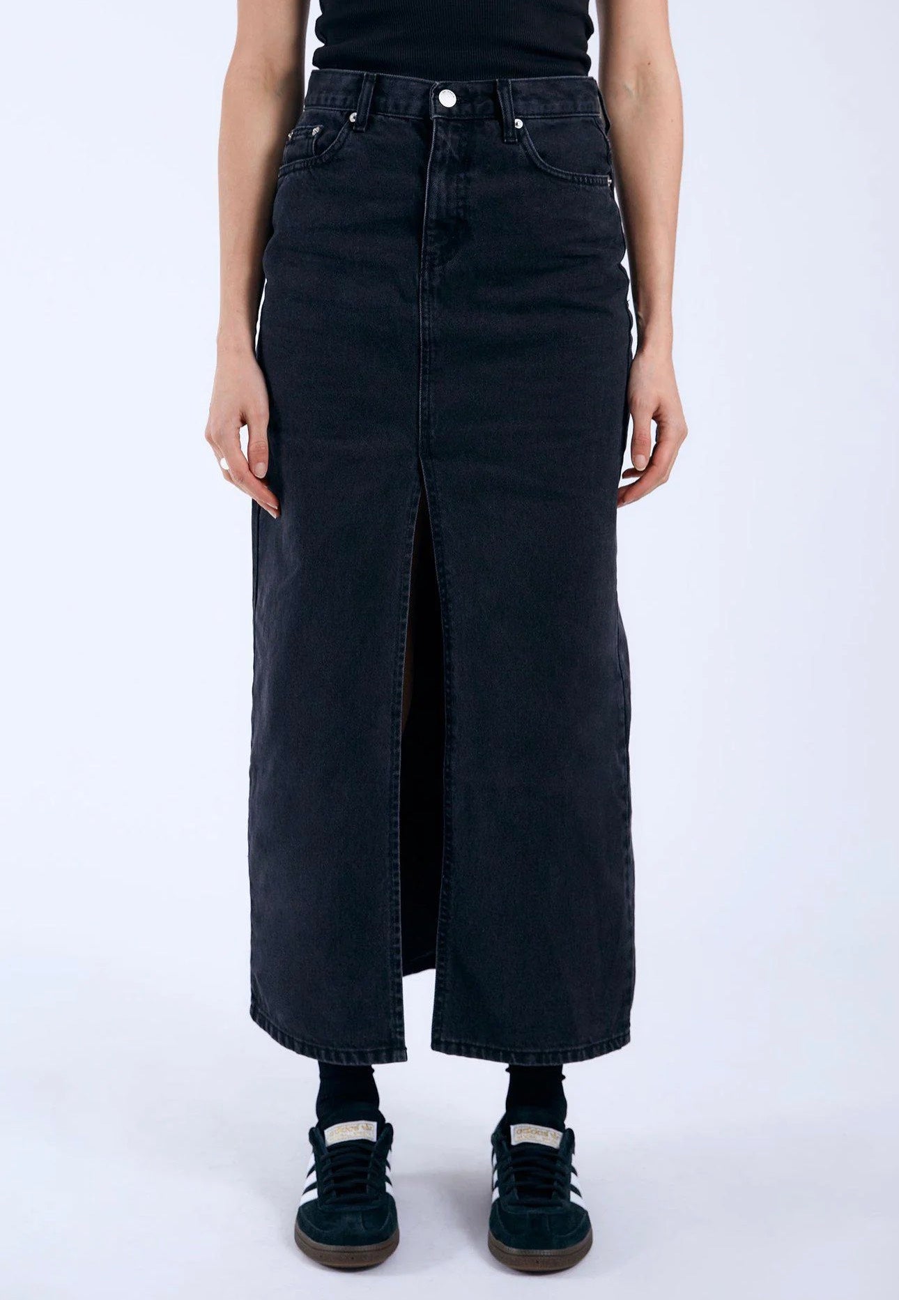 Dr. Denim - Myra Skirt Black Used - Skirt Low Pice