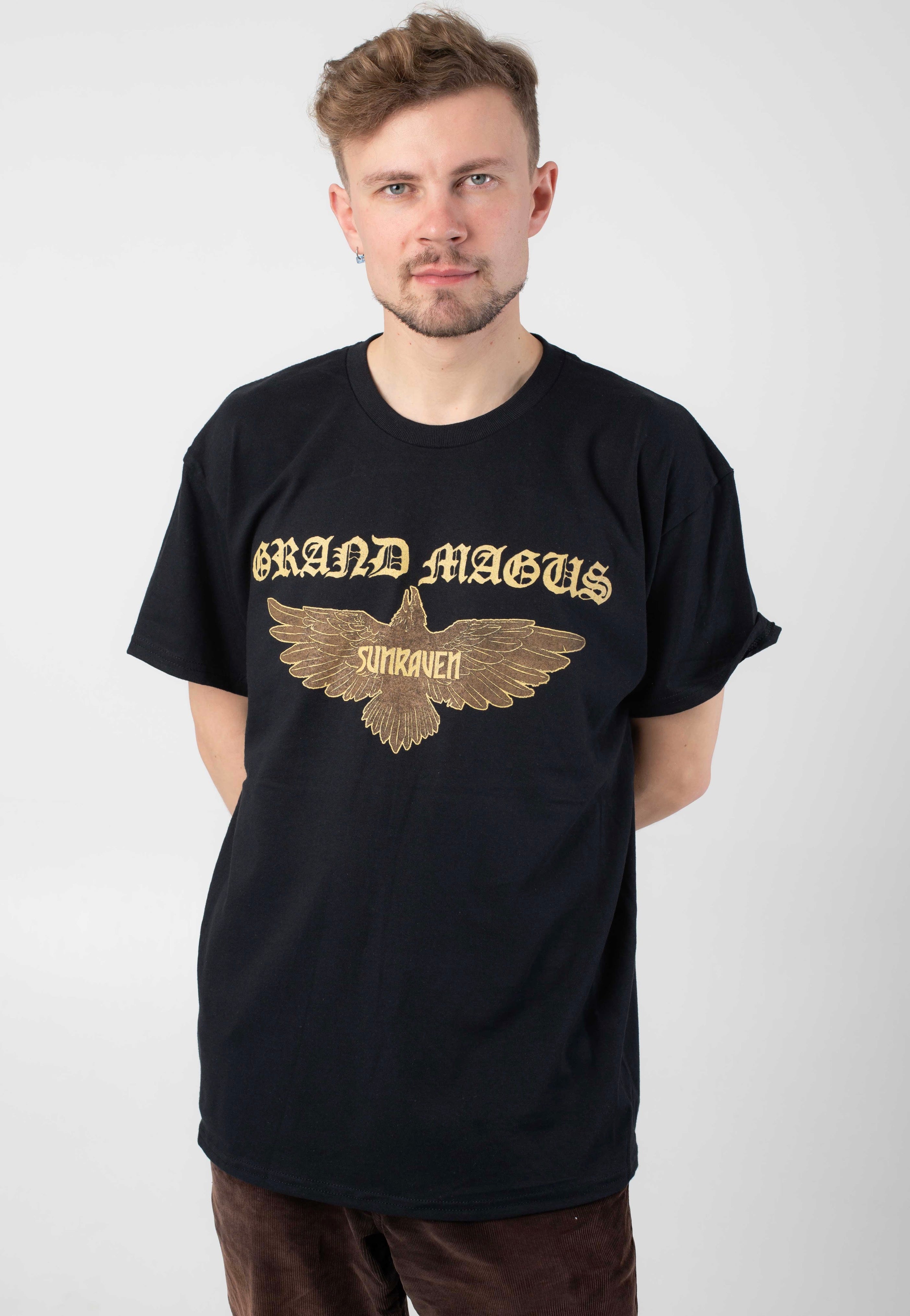 Grand Magus - Sunraven Logo - T-Shirt Wiki Sale Online