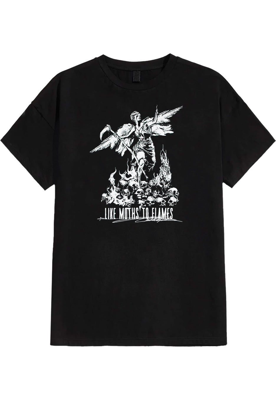 Like Moths To Flames - Angel - T-Shirt Cheap Sale Genuine