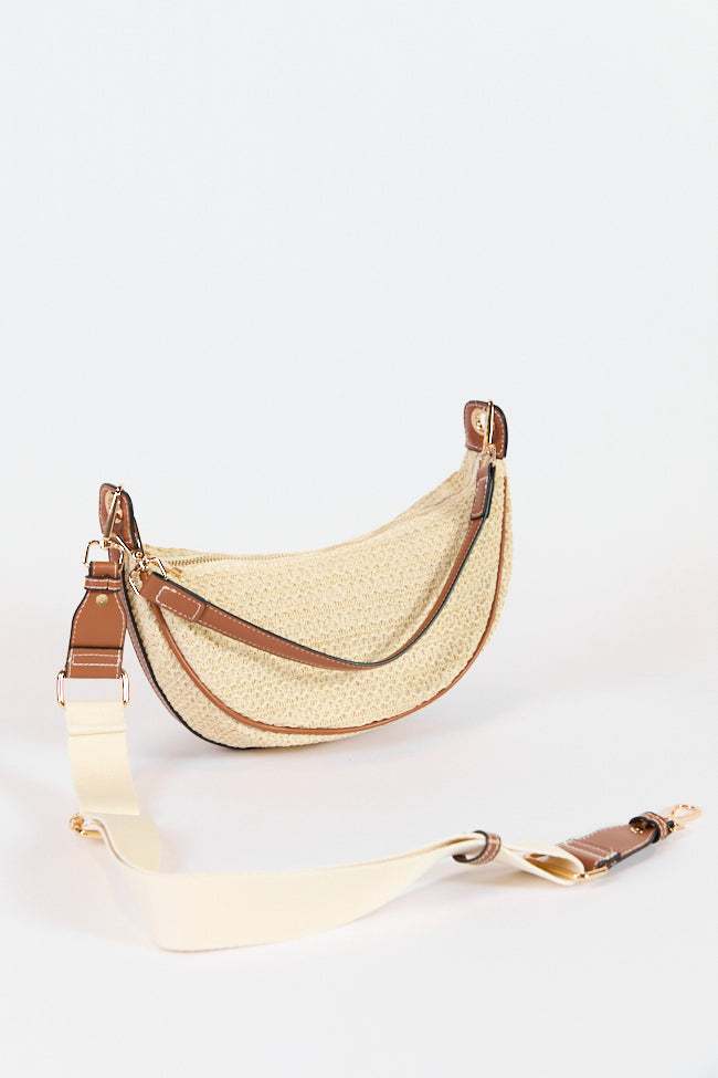 Kelly Tan Raffia Crossbody Purse Big Discount Online