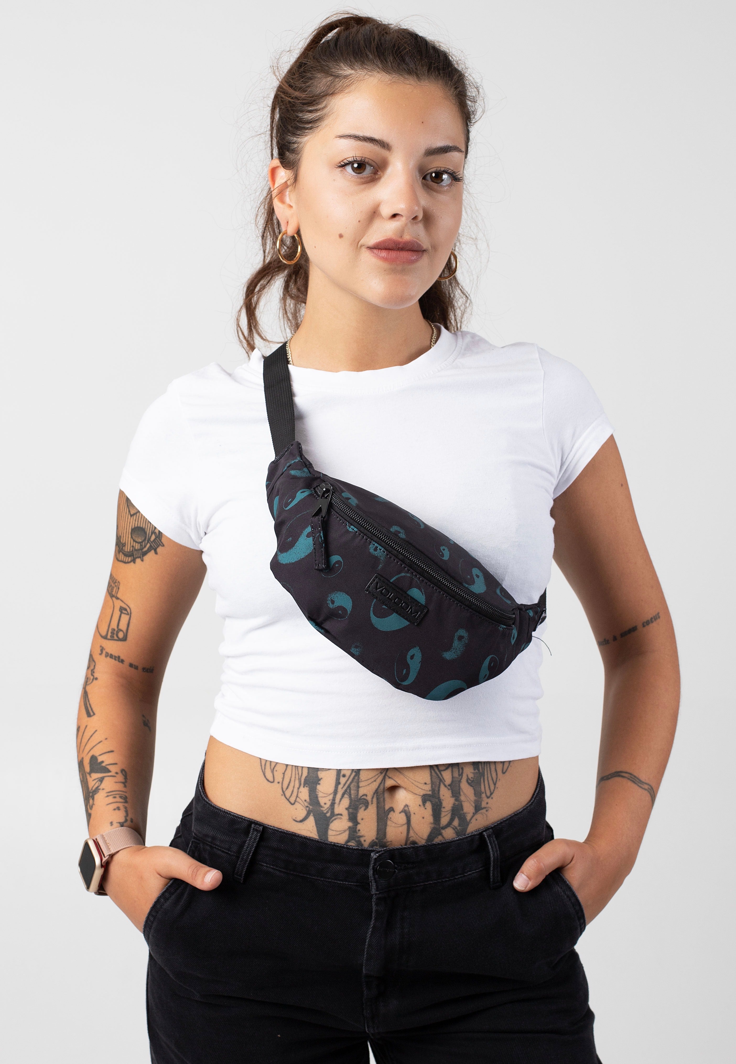 Volcom - Take With Me Black Combo - Hip Bag Top Quality For Sale