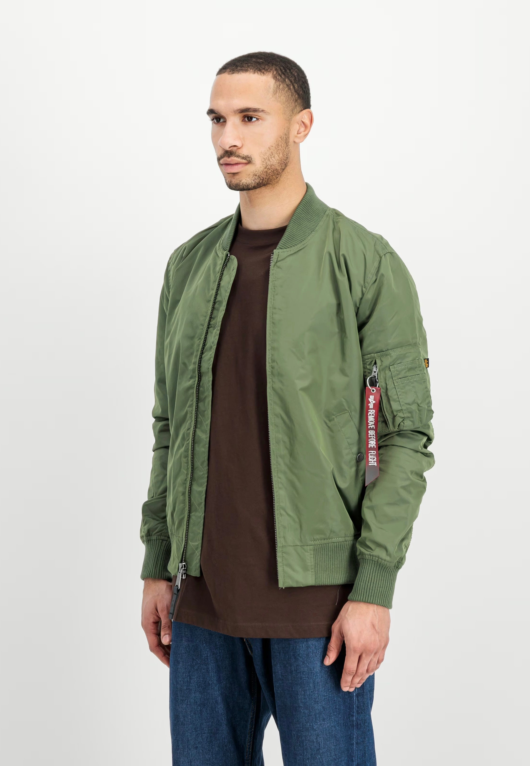 Alpha Industries - MA 1 TT Sage Green - Jacket Free Shipping 2025 New