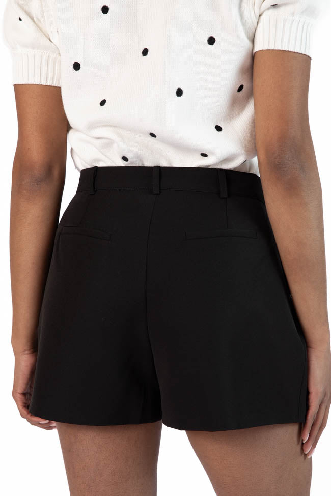 Fresh Path Black Tailored Shorts Buy Online