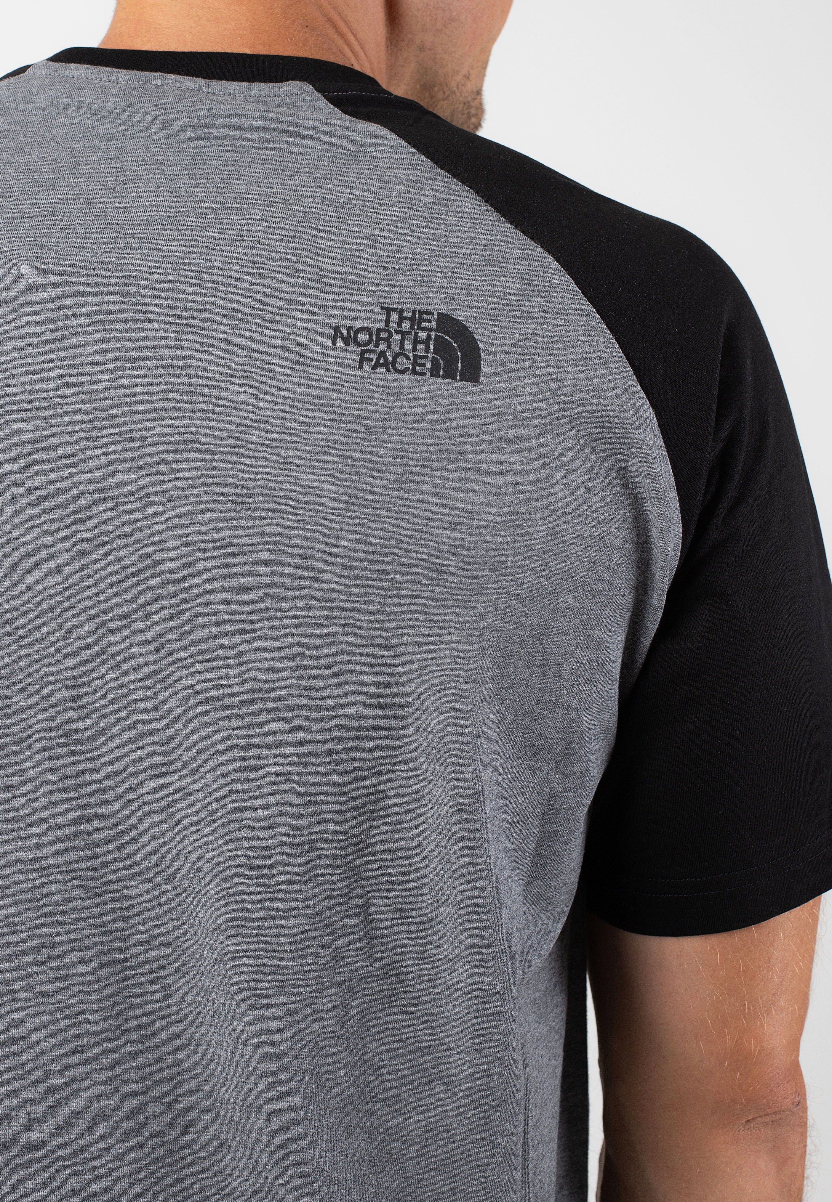 The North Face - Raglan Easy Tnf Mediumgrey Heather - T-Shirt Outlet Manchester Great Sale