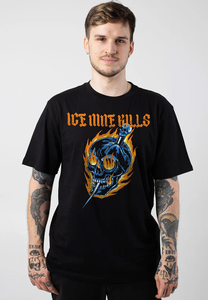 Ice Nine Kills - Fire Skull - T-Shirt Online Online Clearance