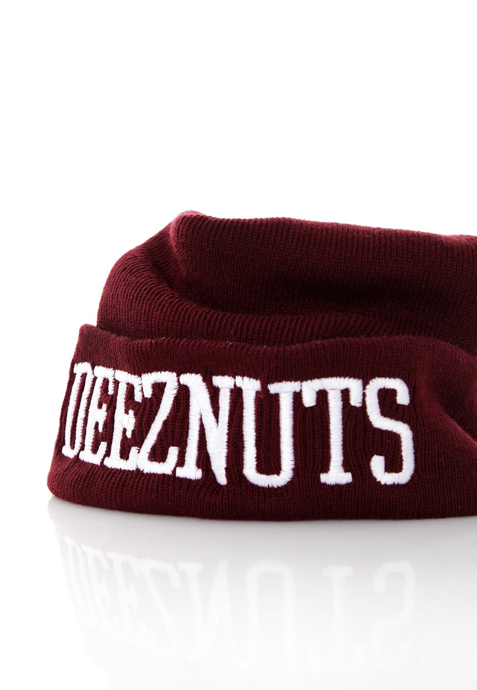 Deez Nuts - Logo Premium Burgundy - Long Beanie Discount Ebay