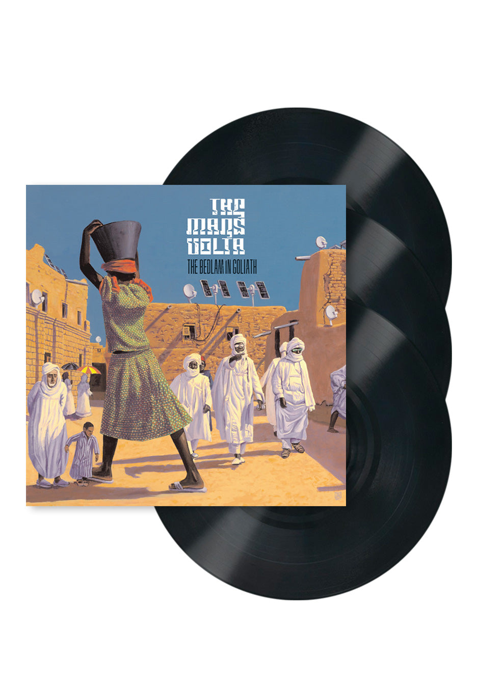 The Mars Volta - The Bedlam In Goliath - 3 Vinyl Free Shipping For Sale