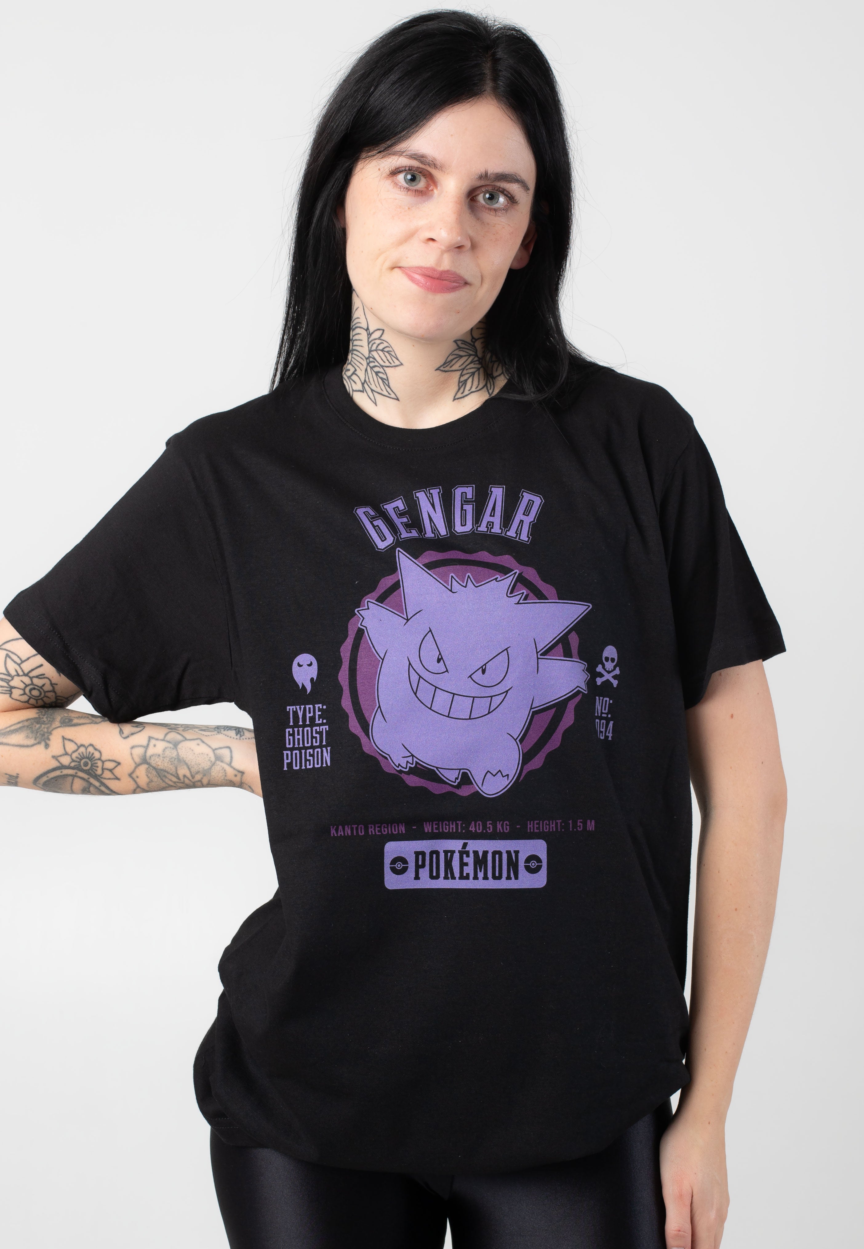 Pokémon - Collegiate Gengar - T-Shirt Genuine Cheap Online