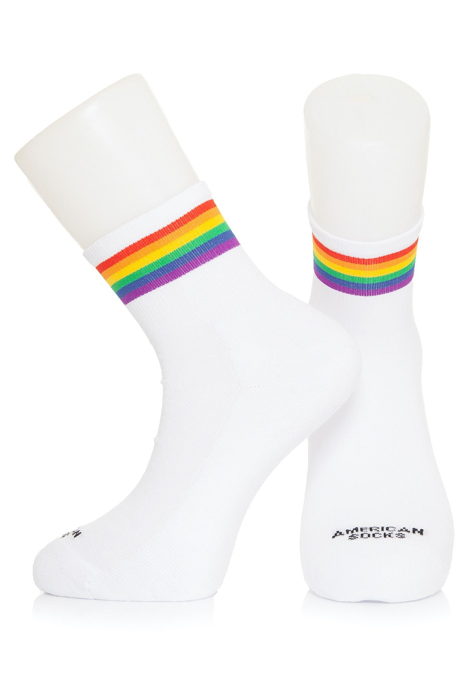 American Socks - Rainbow Pride Ankle High - Socks Cheap Perfect