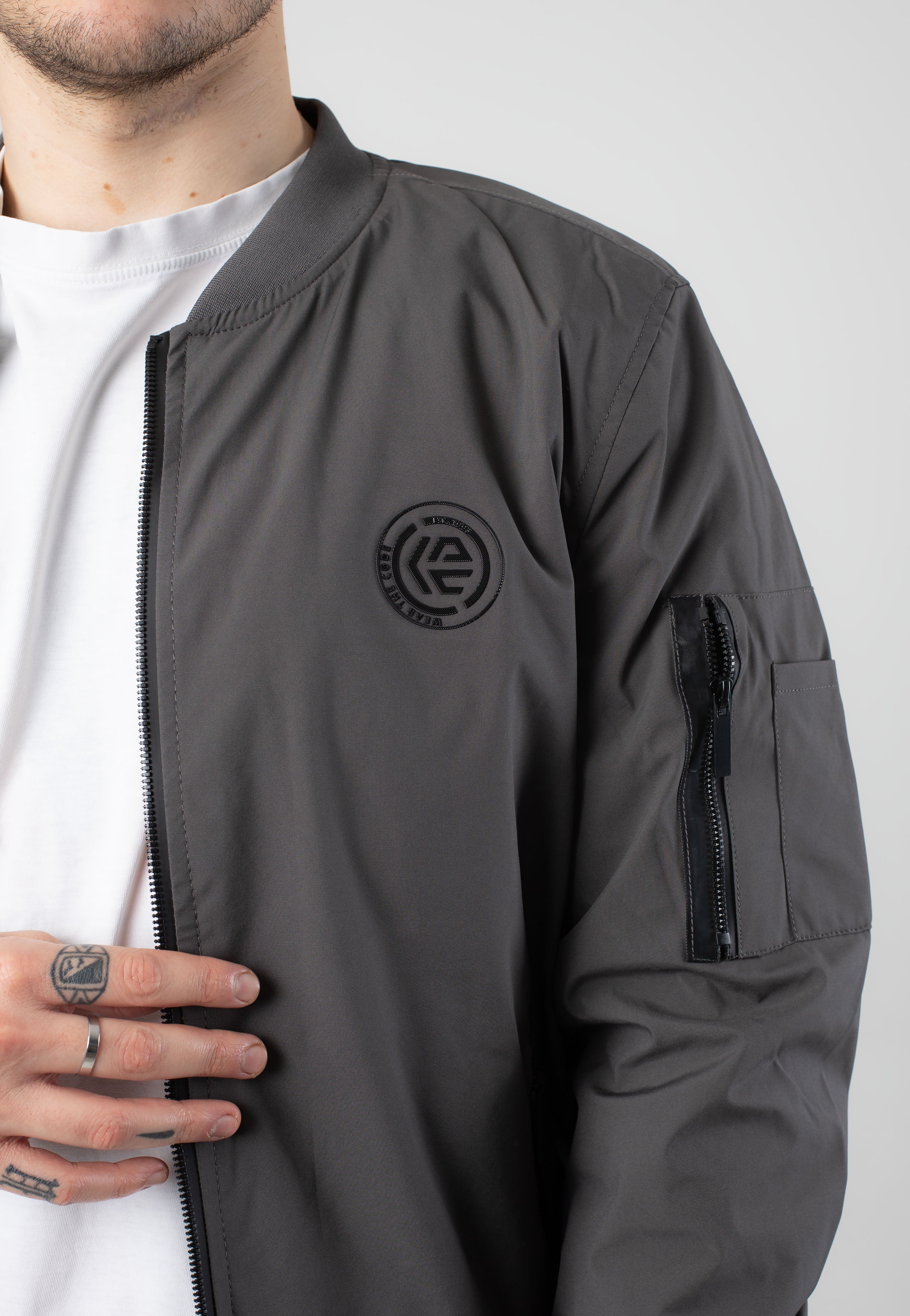 Indicode - Berto Dark Grey - Jacket With Mastercard Cheap Pice