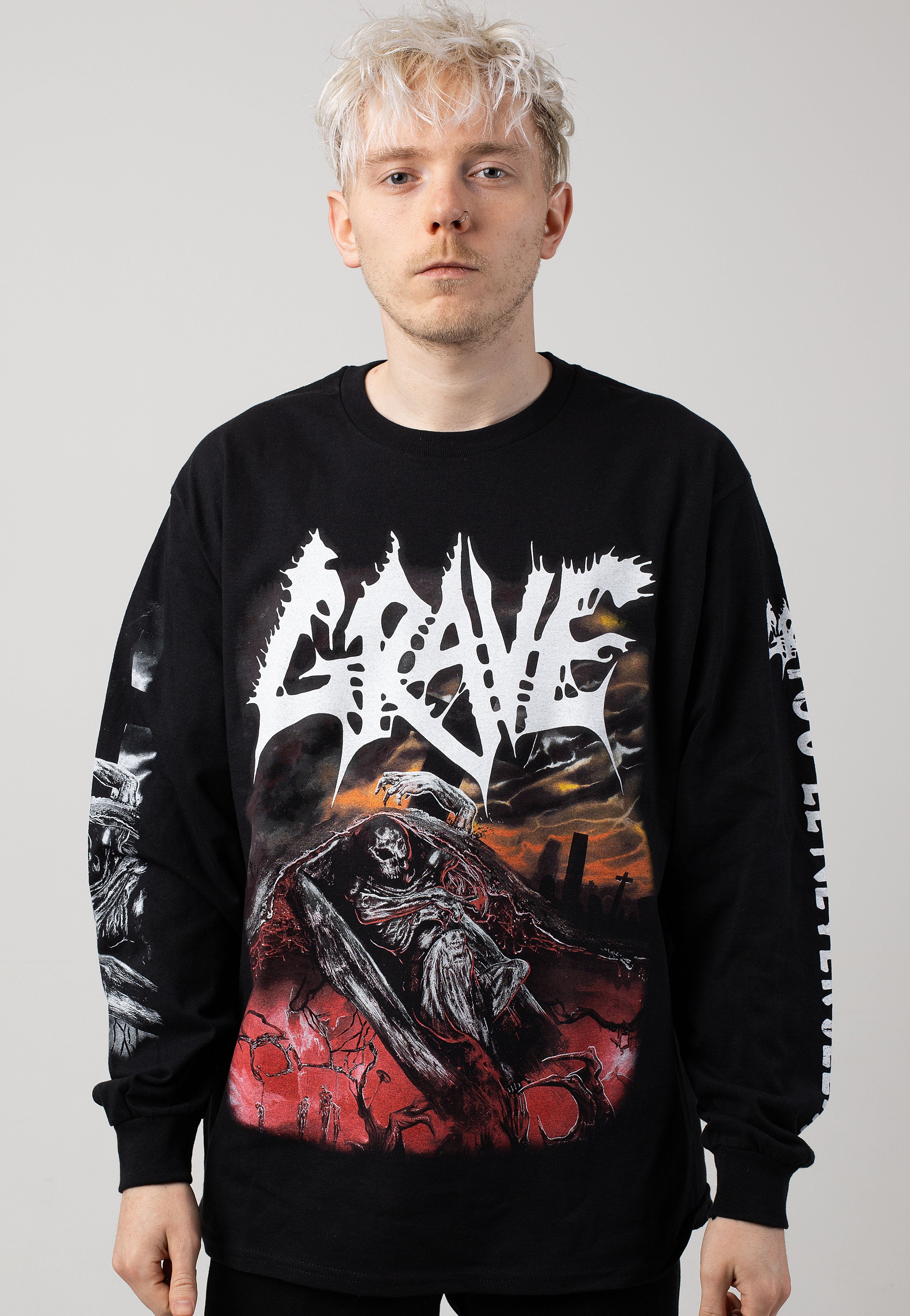 Grave - Youll Never See - Longsleeve Outlet Visit