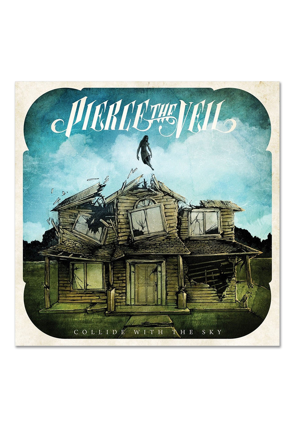 Pierce The Veil - Collide With The Sky Ltd. Opaque Blue Navy - Colored Vinyl Geniue Stockist Cheap Online