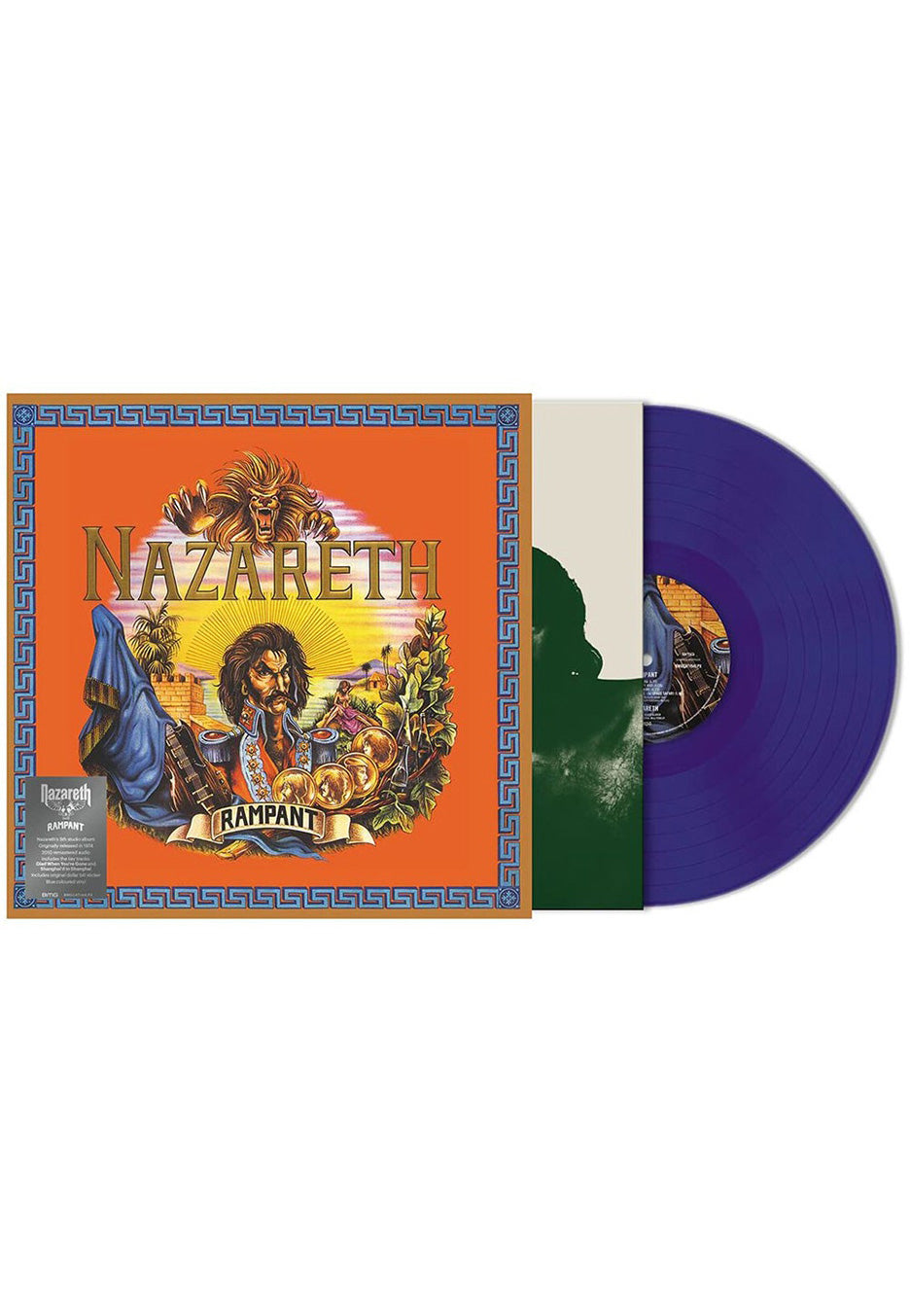 Nazareth - Rampant Blue - Colored Vinyl Best Wholesale For Sale